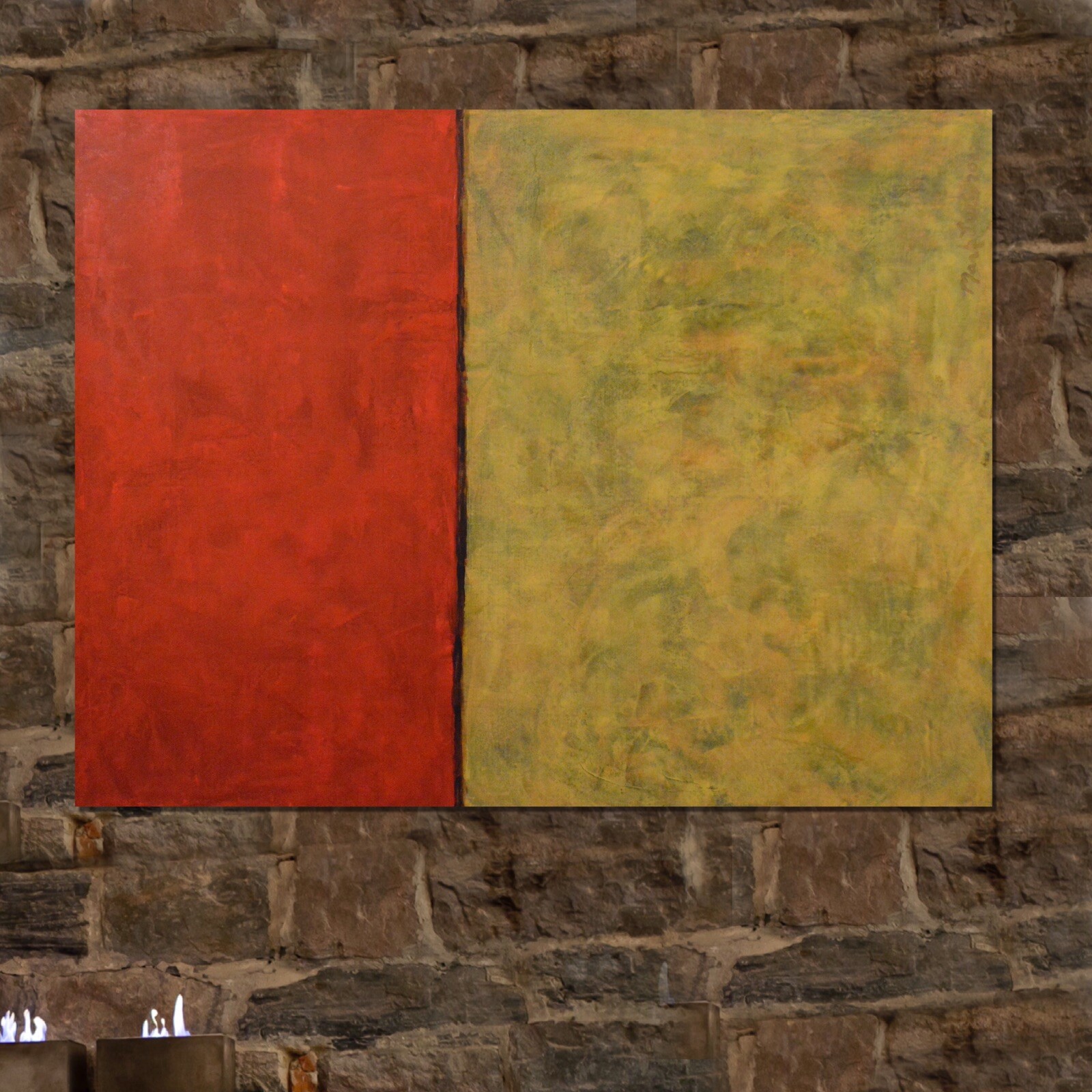 Mark Rothko inspired￼, Painting 81” X 62” Extra Large,Abstract,Modern, Pop XL