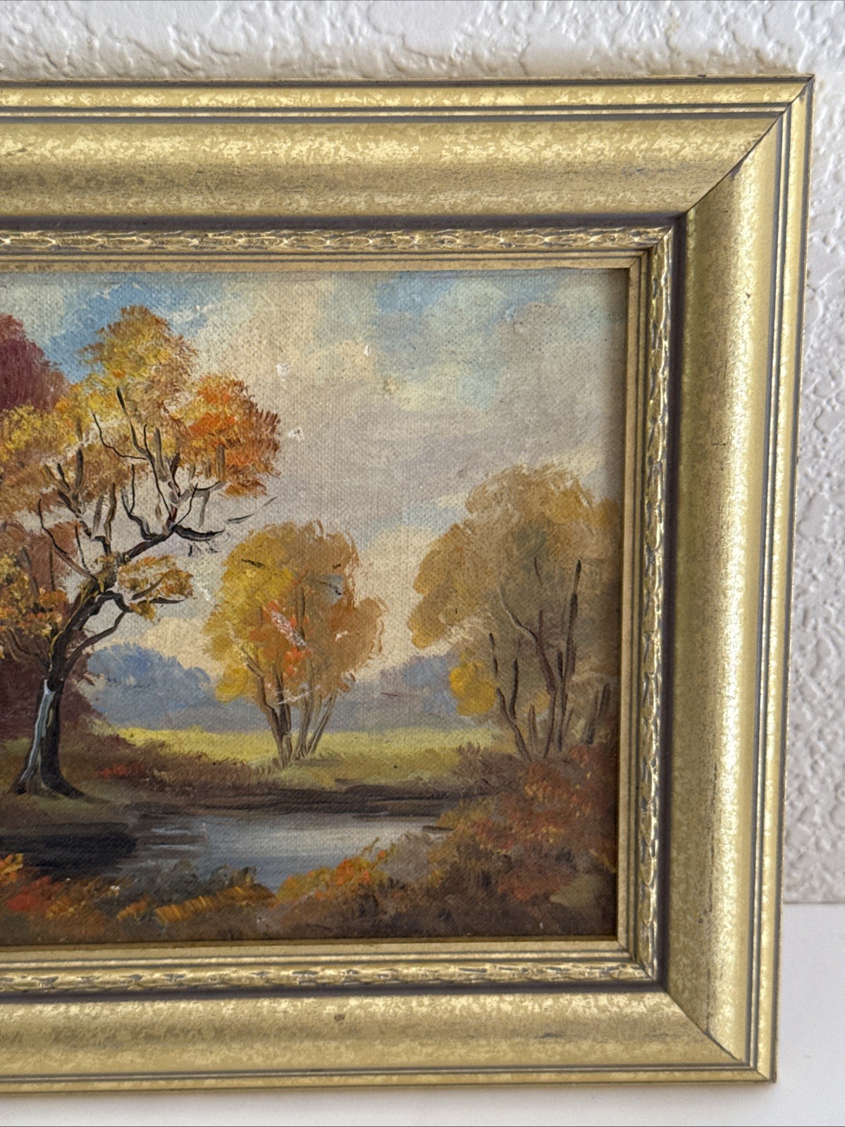 Edward Andreas Roth California Artist Oil Painting Framed Artwork
