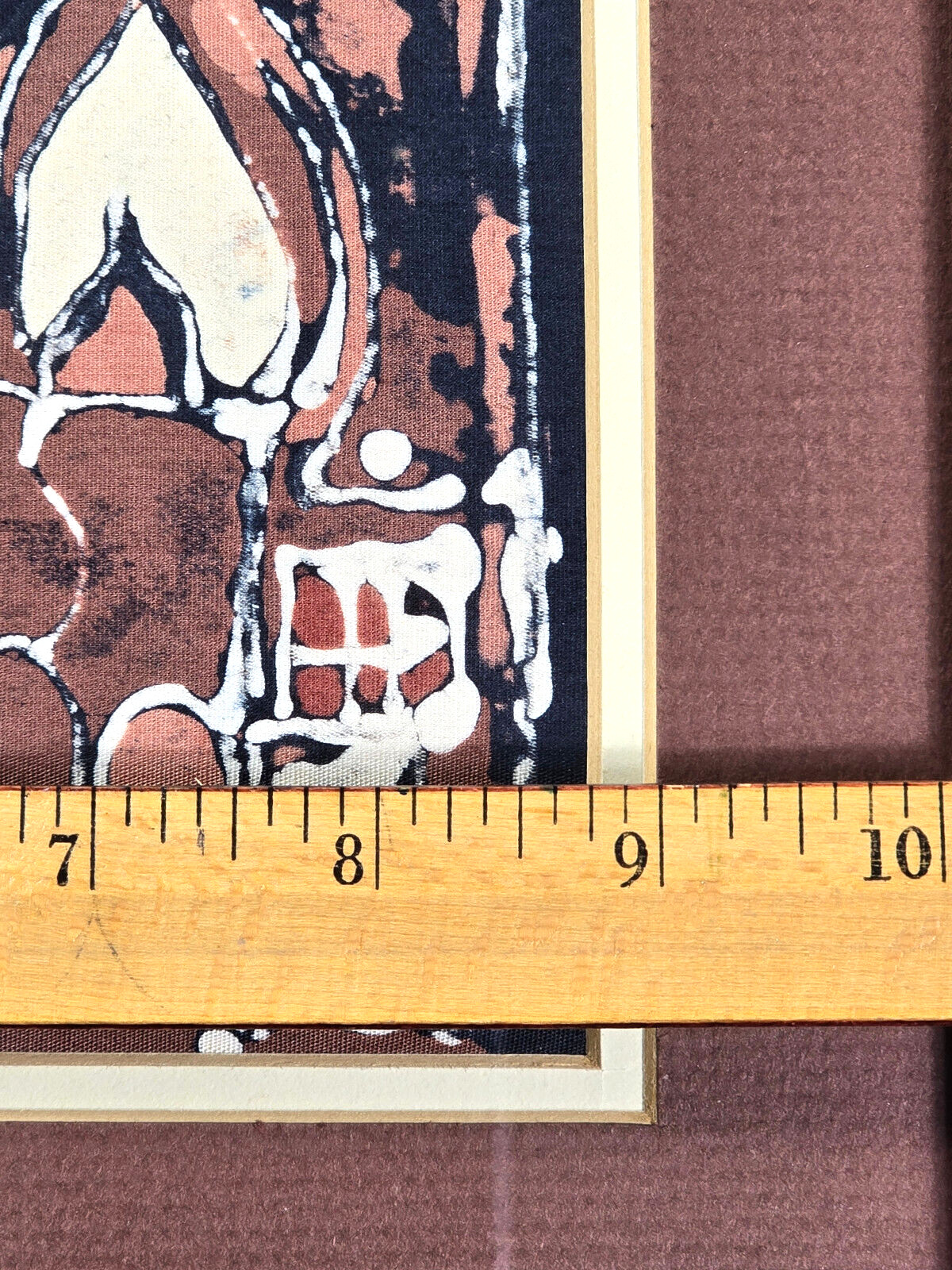 Set of 2 Raw Silk Batik Jarusalem Israel Hebrew Jewish Judaism VTG 1960 Folk Art