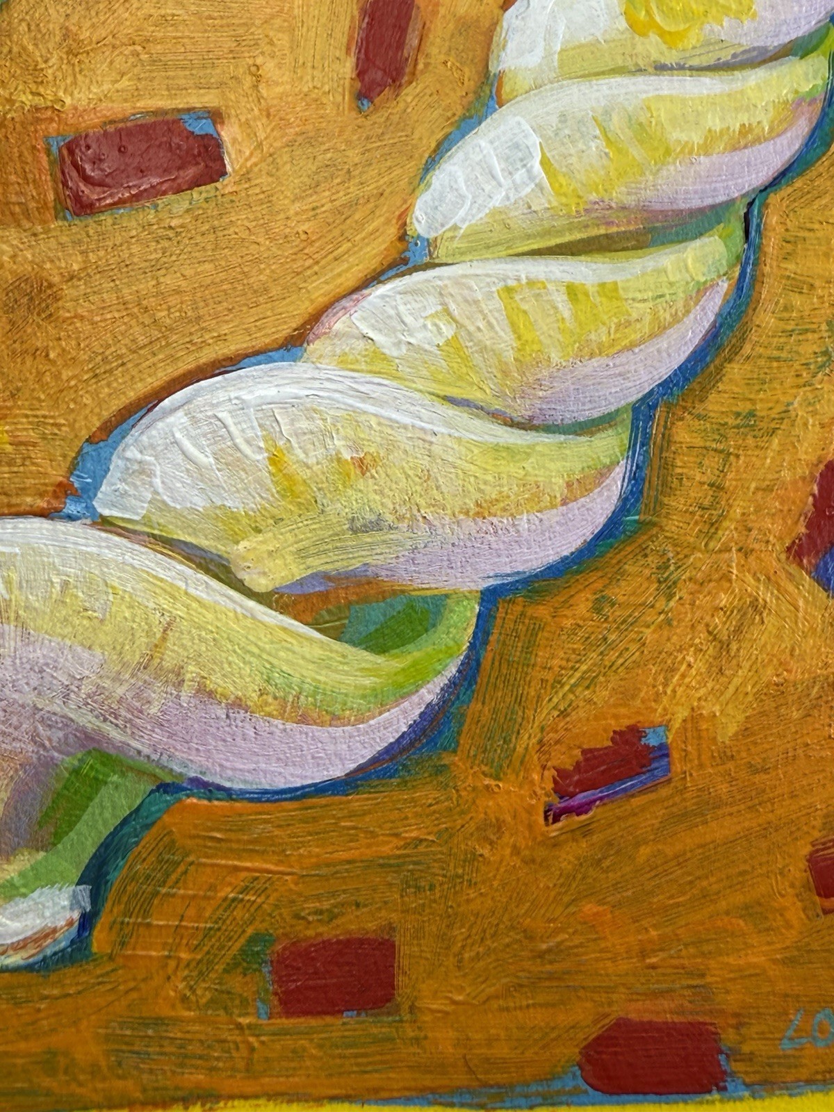 Lori Lohstoeter Original Paintings On Paper Seashell & Cocktails Set Of 2