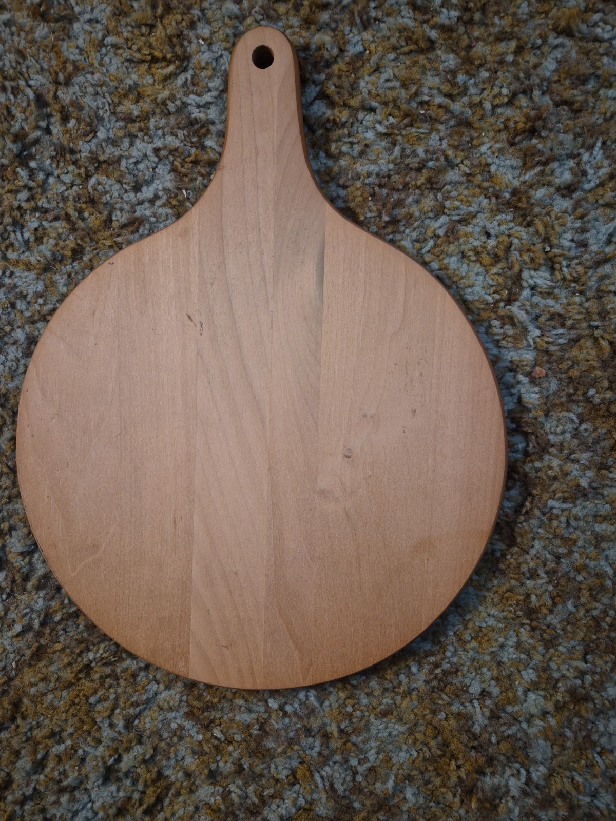 Vintage Berggren Wood Wall Art Decor Cutting Board Scandinavian 15 Inches Long