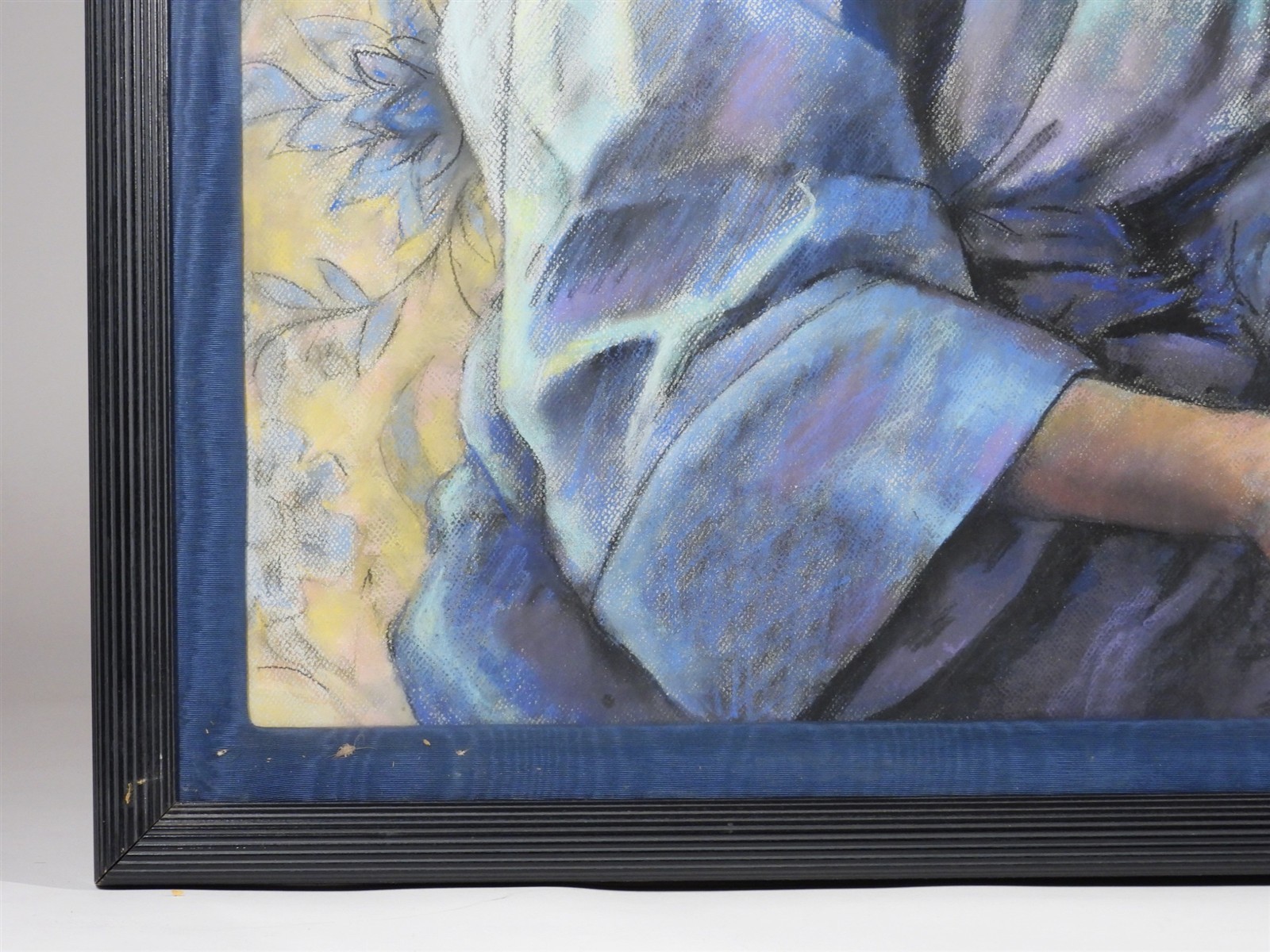 Lucille Ryan Connecticut Artist RISD Asian Lady Pastel Portrait Painting