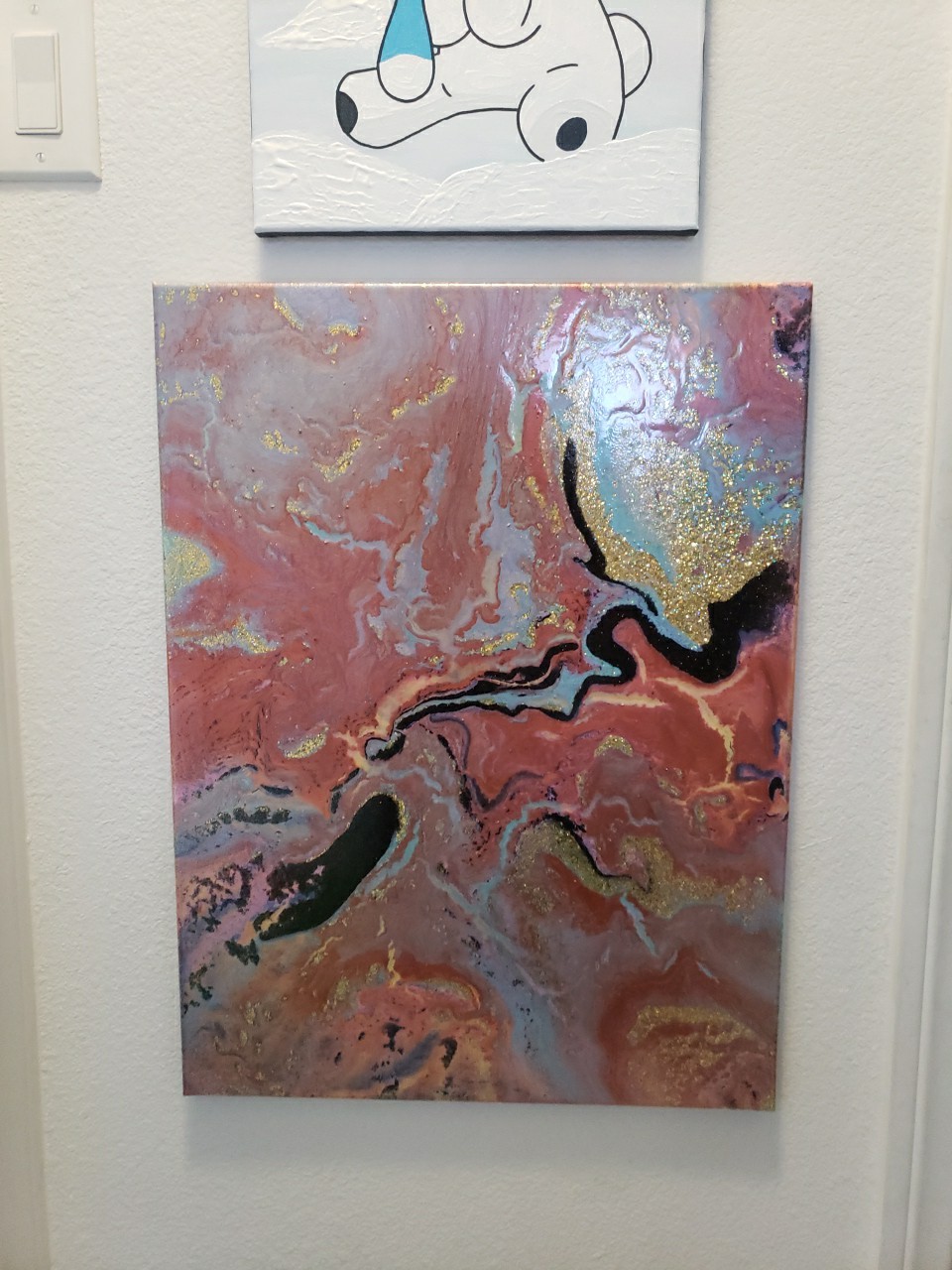 Paint Pour Gloss Finish