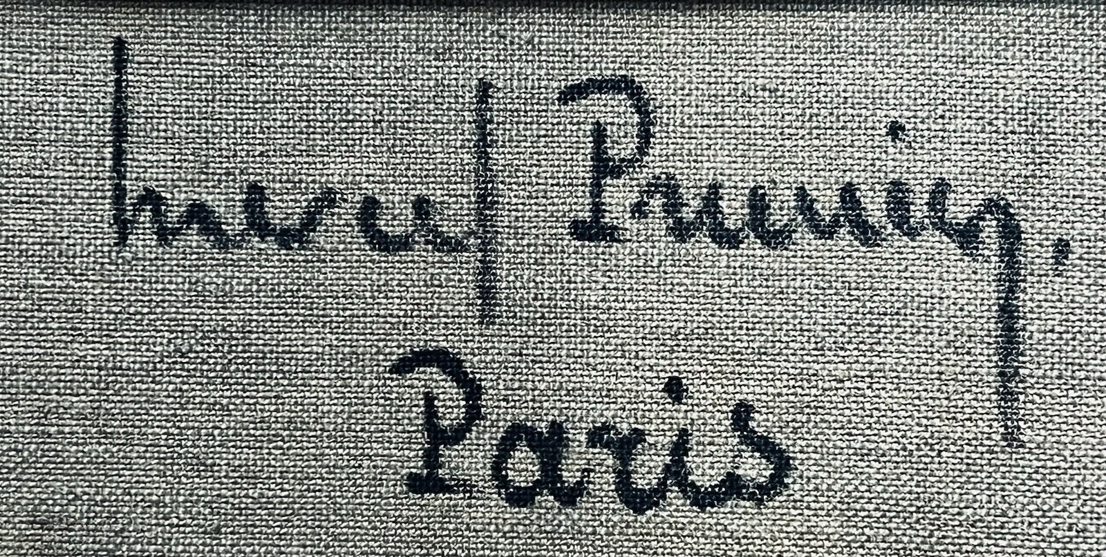Rare Signed Marcel Prunier Oil Painting Circus Clown Portrait Paris France 30s