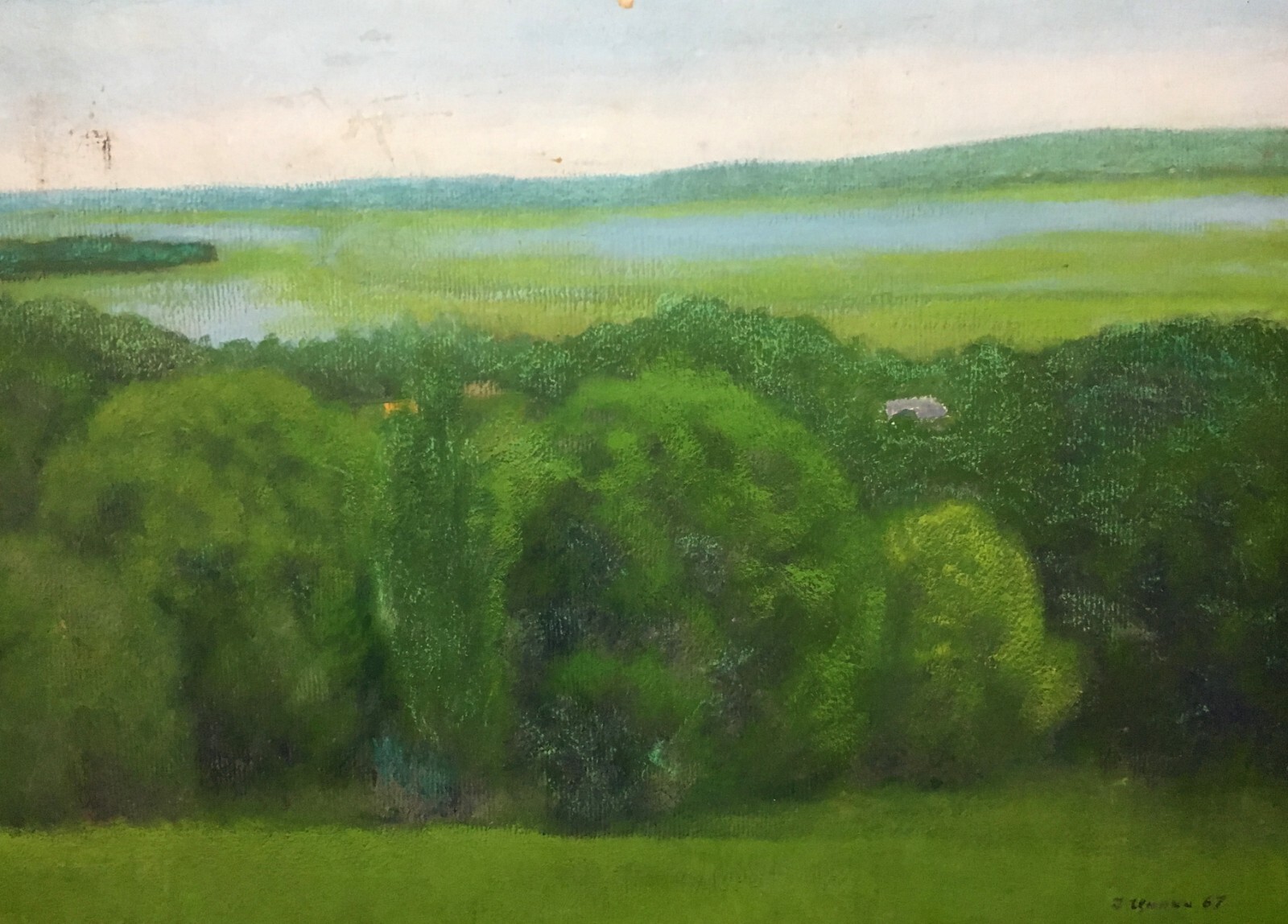 Oil Painting Unframed Elegy Tsyupka I Original Painting Kitchen Decor Art n606