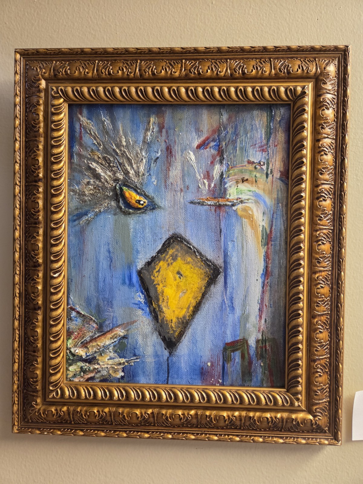 «Freebird Of 77» Skynyrd NEW ABSTRACT ART ON CANVAS Original Acrylic Painting