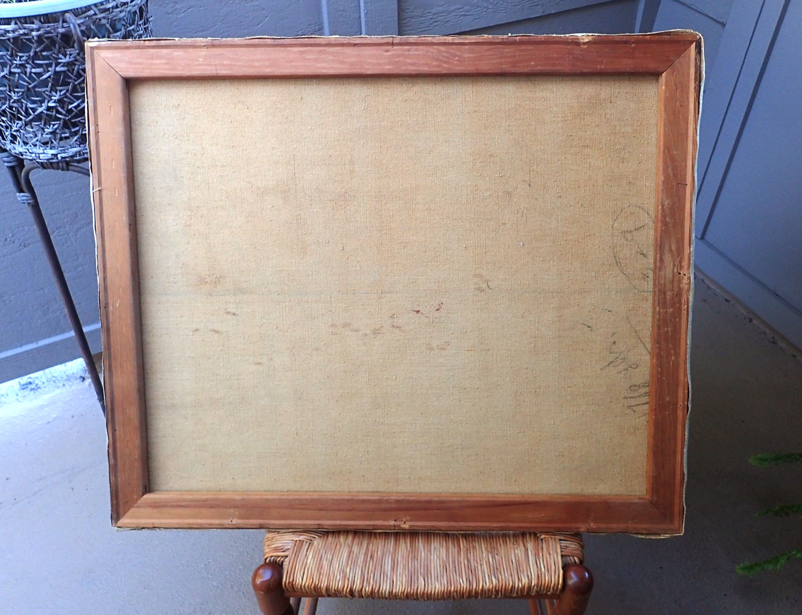 Vintage European Oil painting of French Musketeer – Canvas on a wooden stretcher