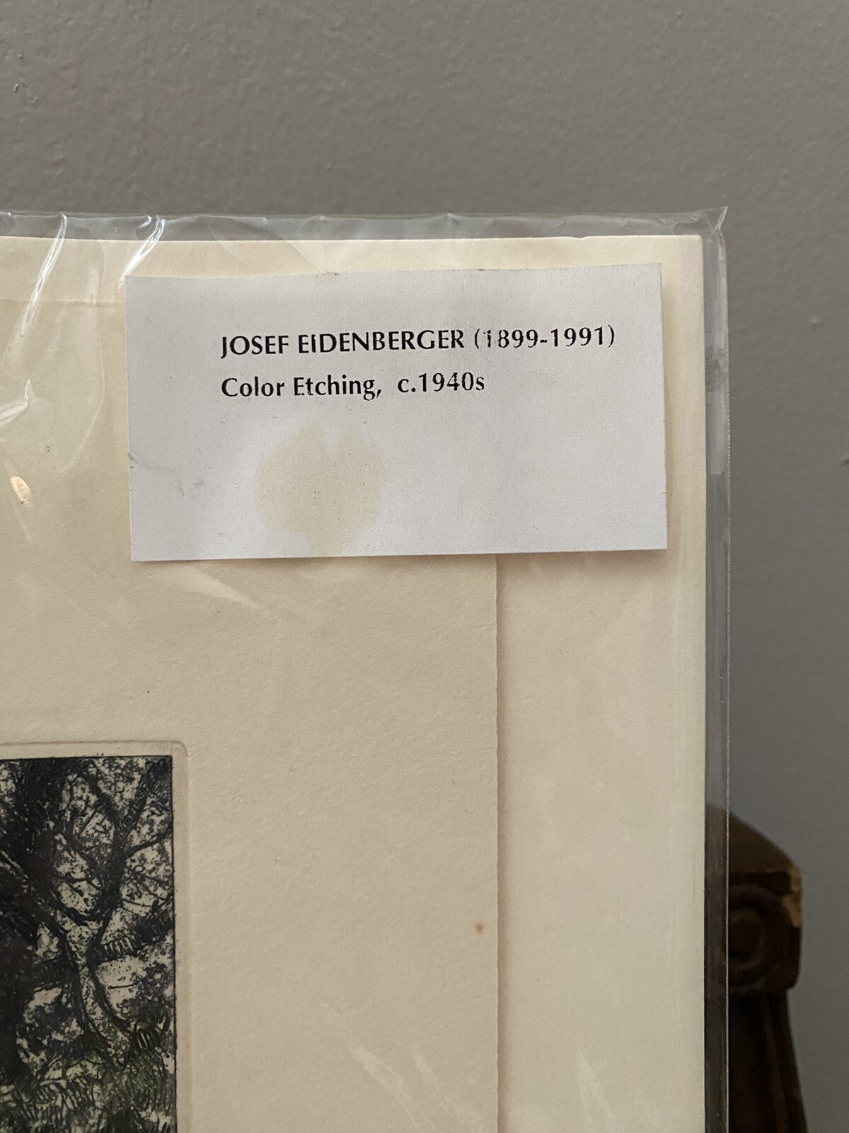 Original Color Etching
