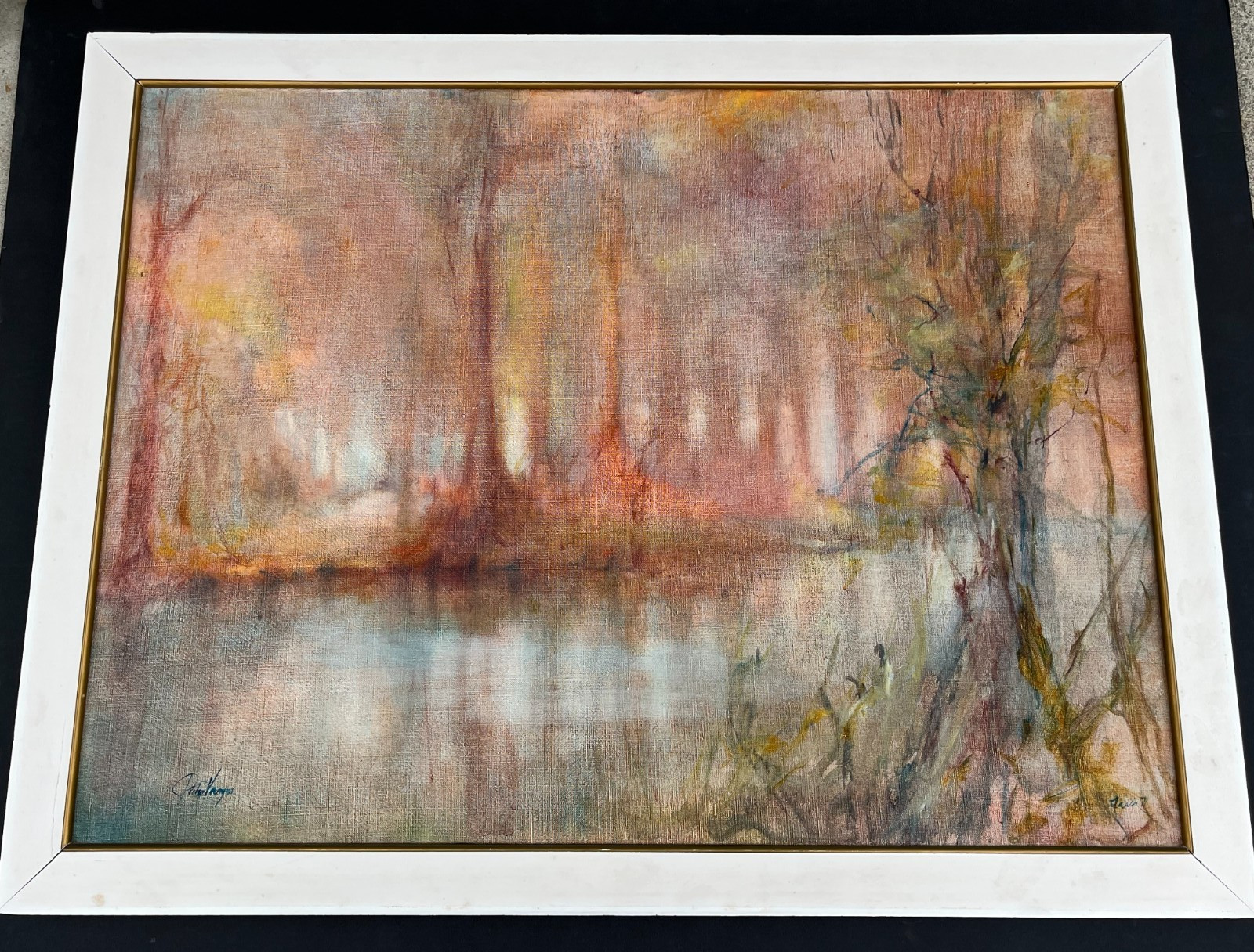 Listed Artist, Pedro Vargas (20th century) Original Oil Painting on Canvas. 1971