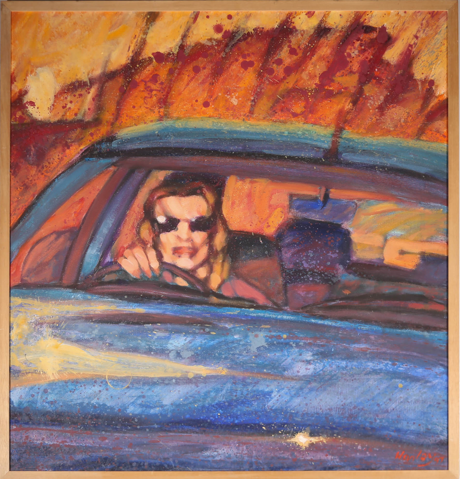 Clifford Hanley (1948-2021) – 1997 Oil, And If You Cut Me Deeper
