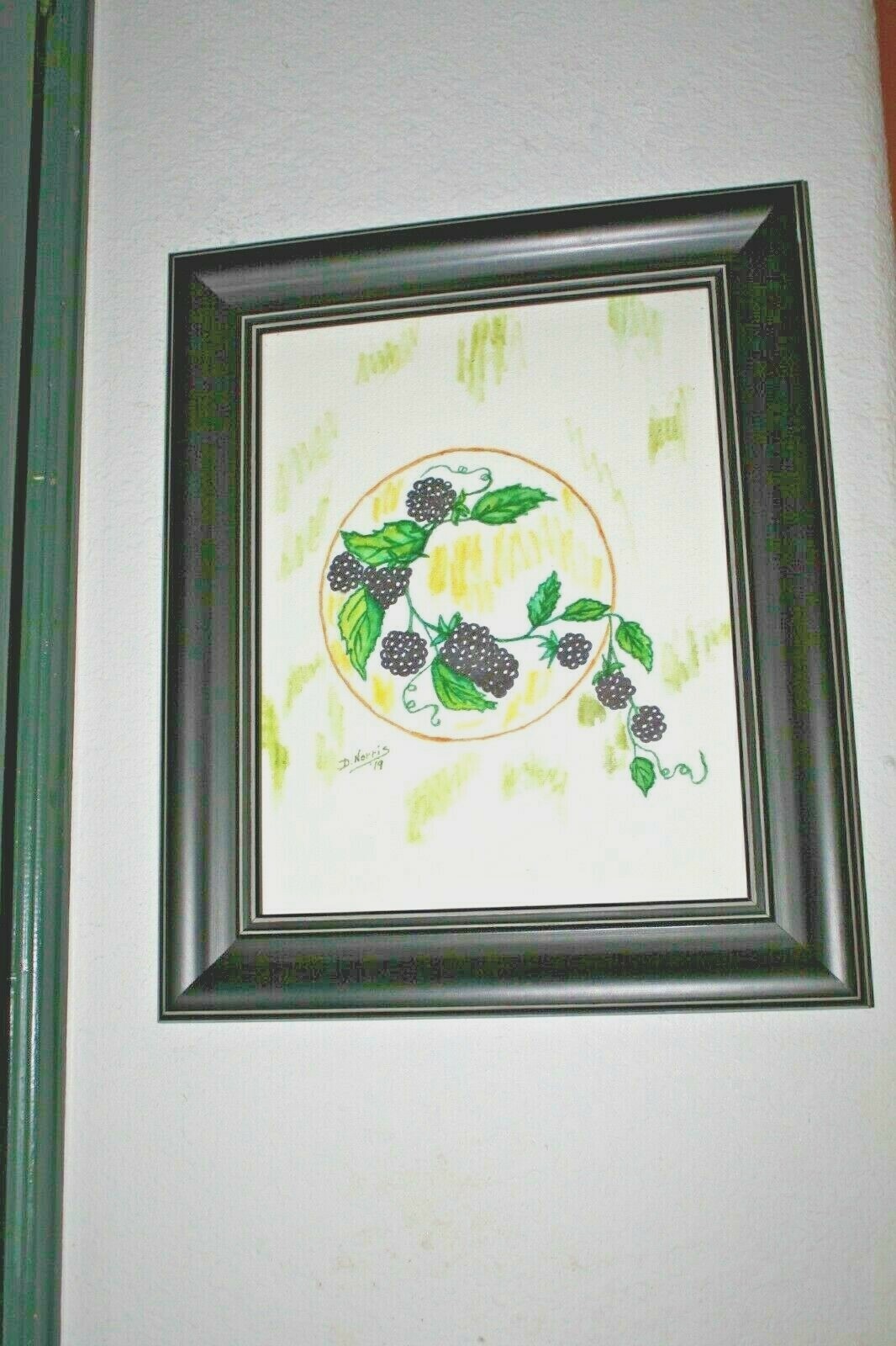 «LUSH BLACKBERRIES ON A VINE»