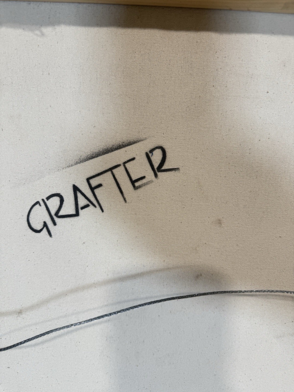 GRAFTER Original Signed “Splash” Canvas Modern Contemporary Art 40 By 30 Inches