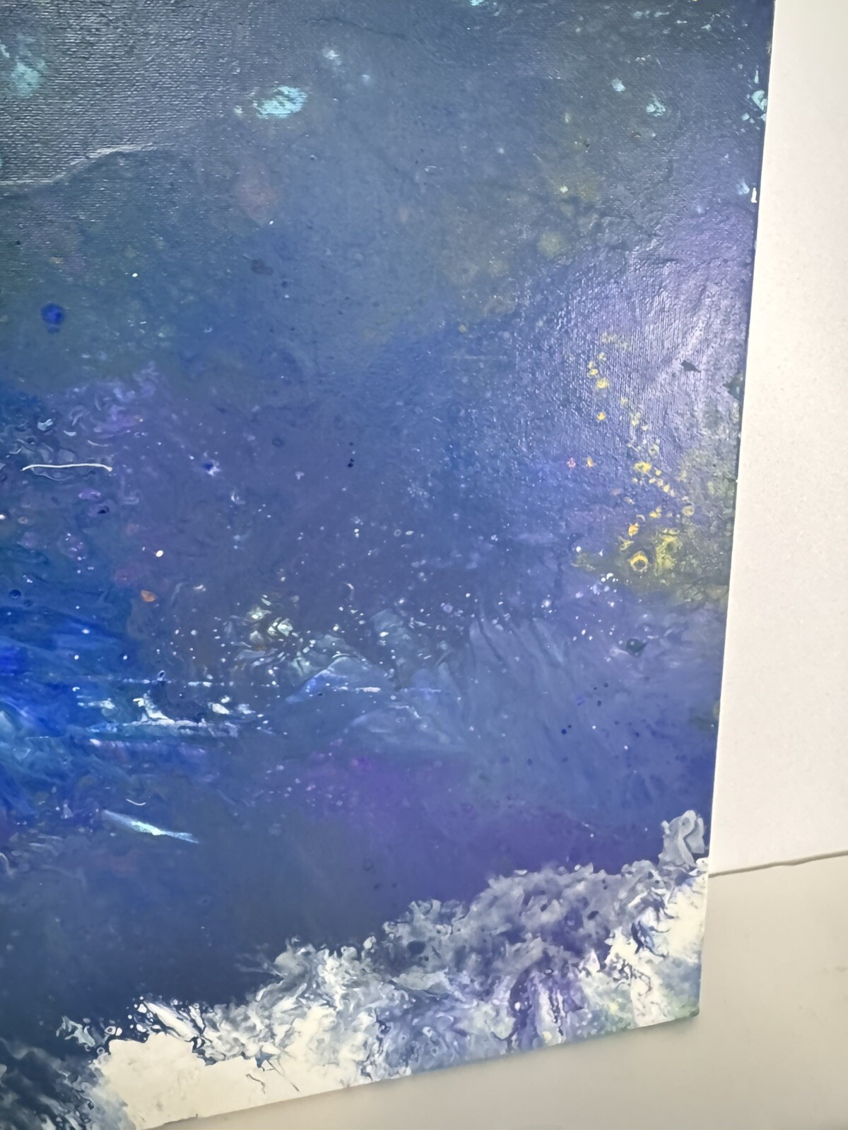 Abstract Artwork – Unique Modern Painting – Unknown Artist – Colorful Wall Art