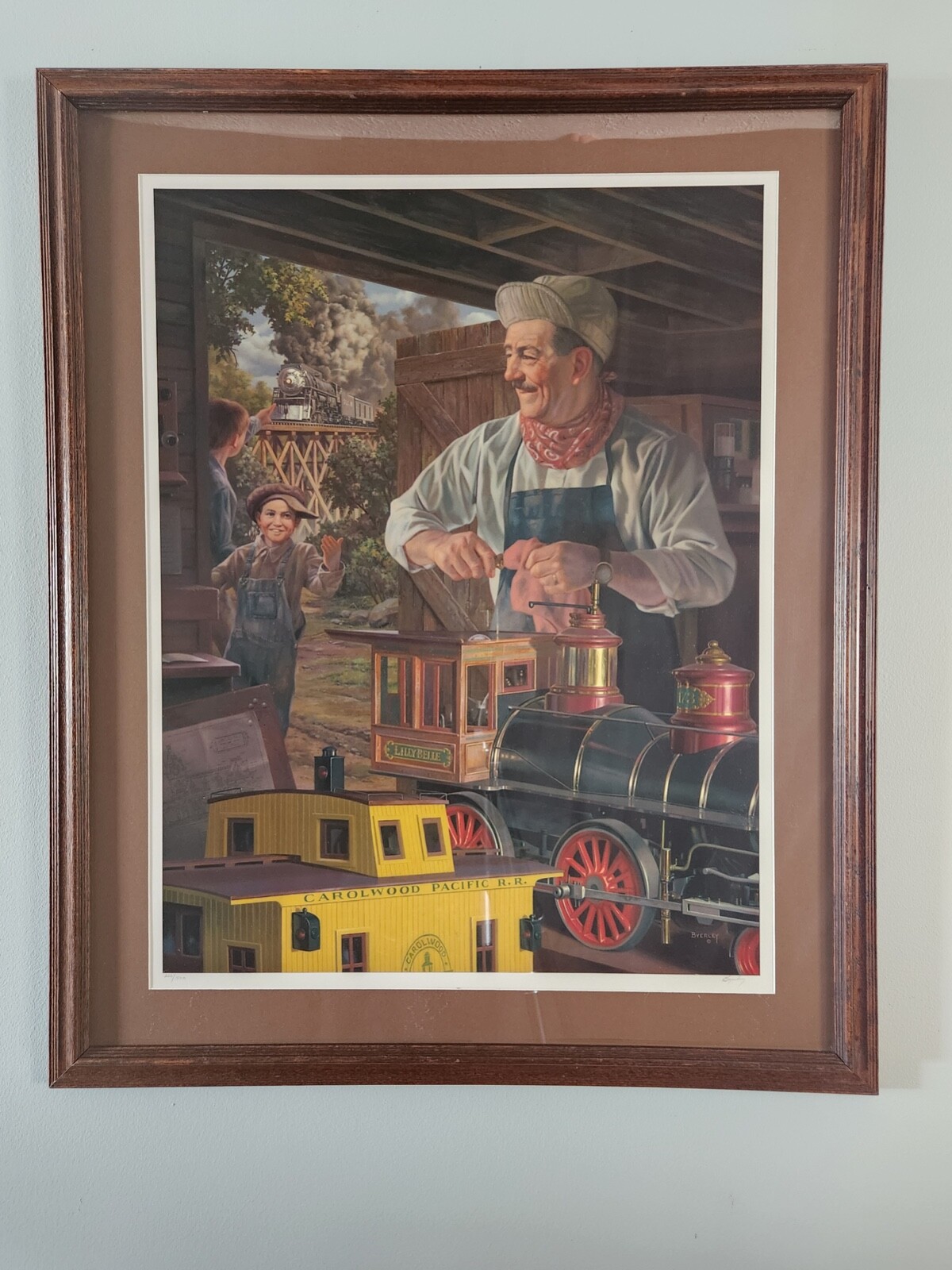 Bob Byerly «Walt’s Magical Barn» Signed Limited Edition Framed Print 226/1500