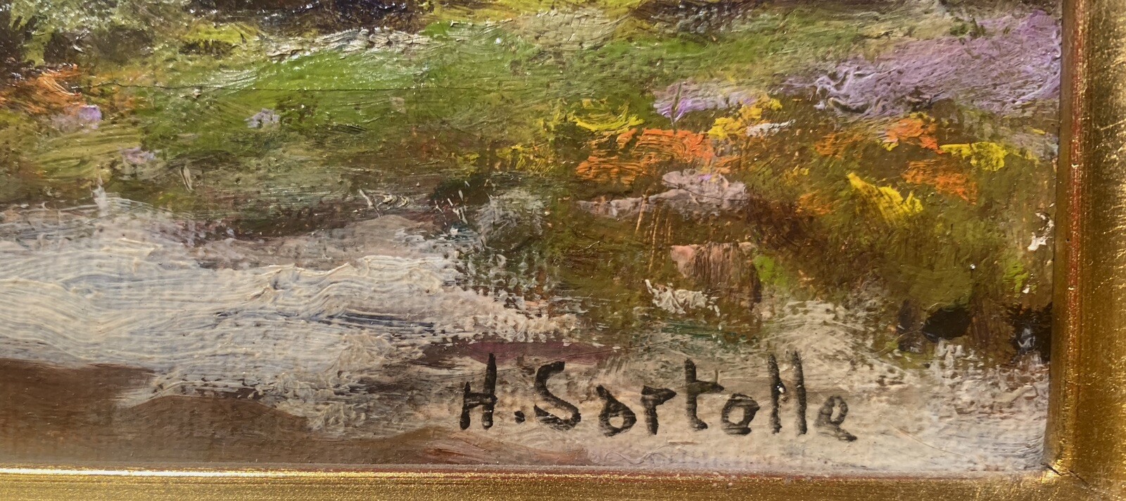 Hebert SARTELLE, «Mt Baldy, San Gabriel Valley» The Itinerant Artist of the West