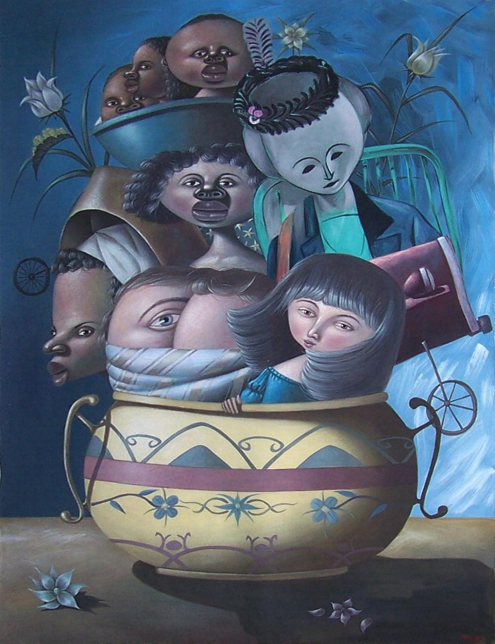 Art Arte Canvas Painting Pintura Cuba Cuban Artist CAMILO 159