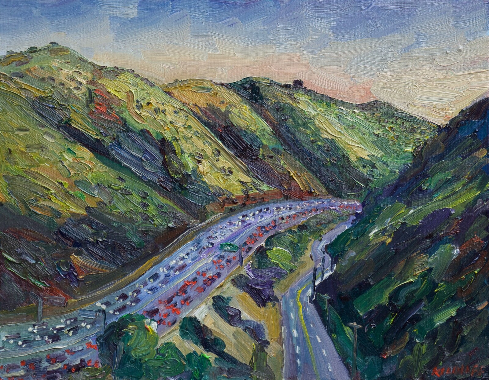 Sepulveda Pass John Kilduff 22″x28″