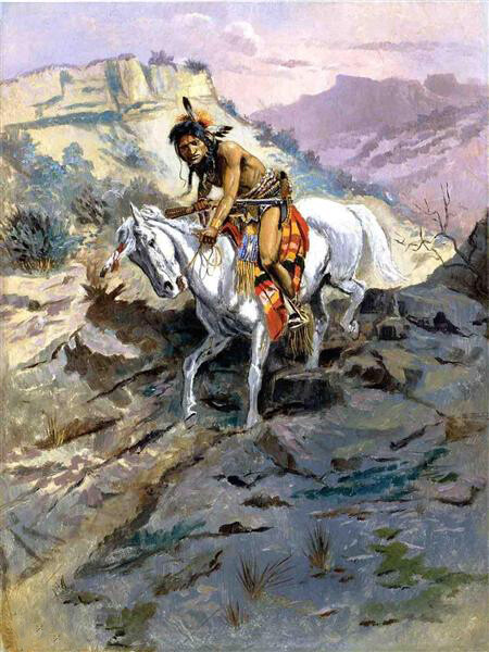 stunning oil painting handpainted on canvas-The Alert 1895