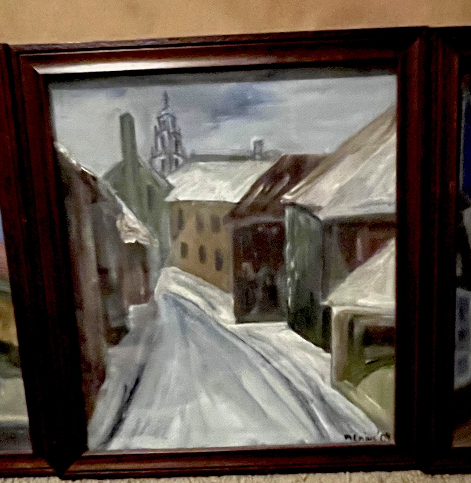 Lithuania GOSTAUTAS – Vilnius / Signed Watercolor. Lot of 3