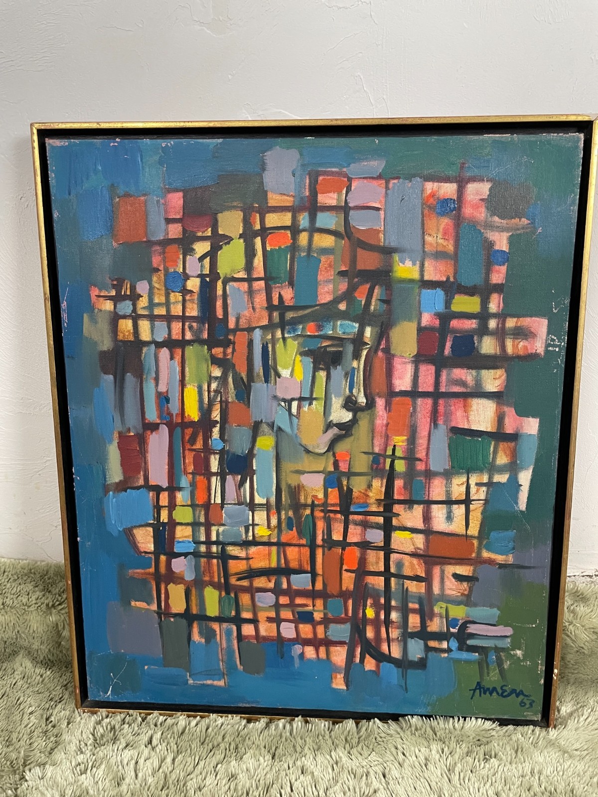 Irving Amen – Original Oil by Internationally Renowned Artist – Portrait