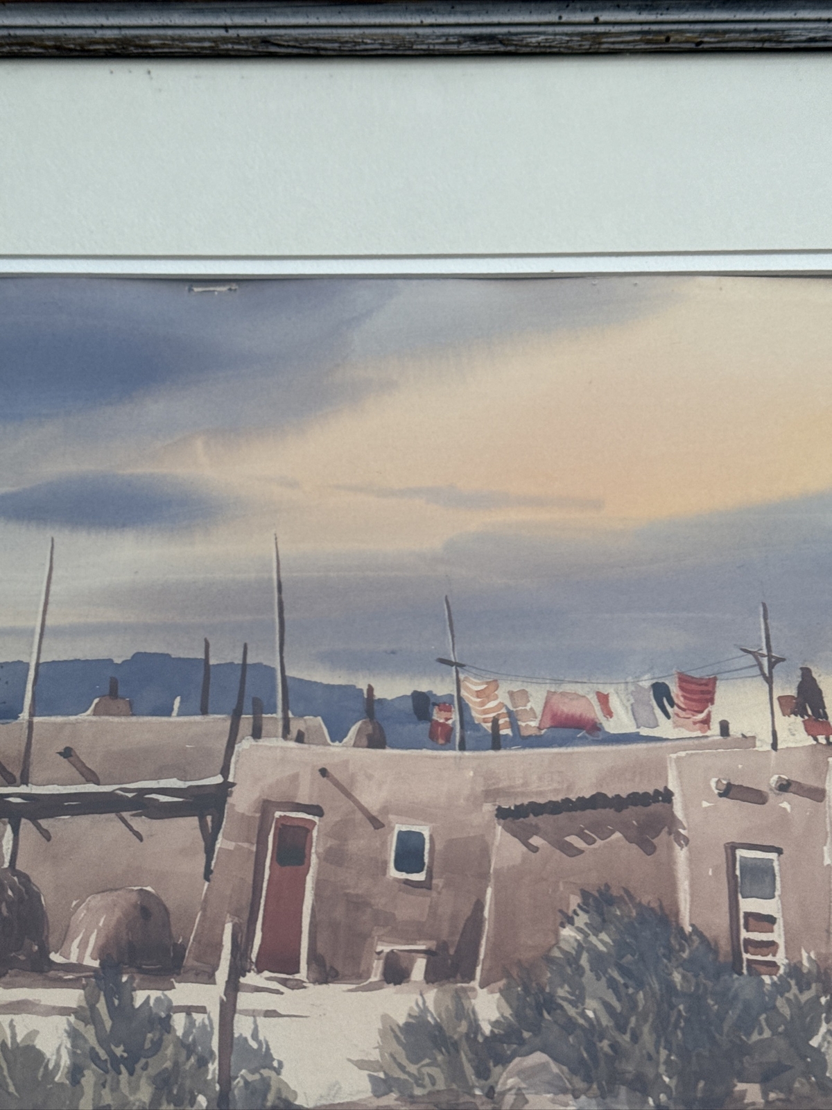 DON BRACKETT PAINTING NEW MEXICO NATIVE AMERICAN INDIAN LISTED FAMOUS EXHIBITED