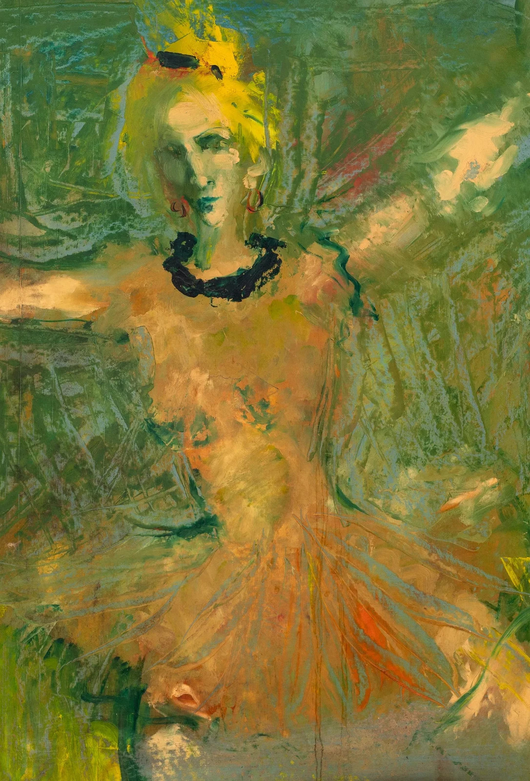 Boris Israelevich Anisfeld (Russian, 1879-1973) Ballerina – Oil on Masonite