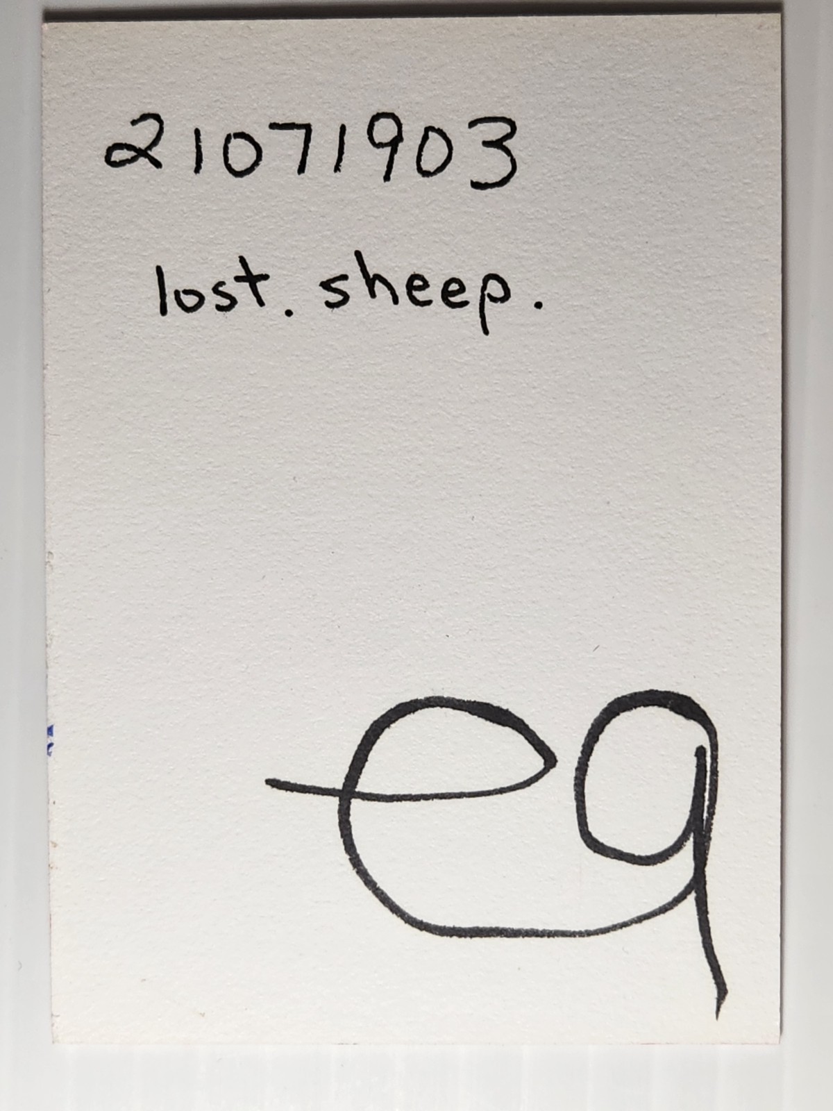 e9Art ACEO man in desert outsider art brut naive