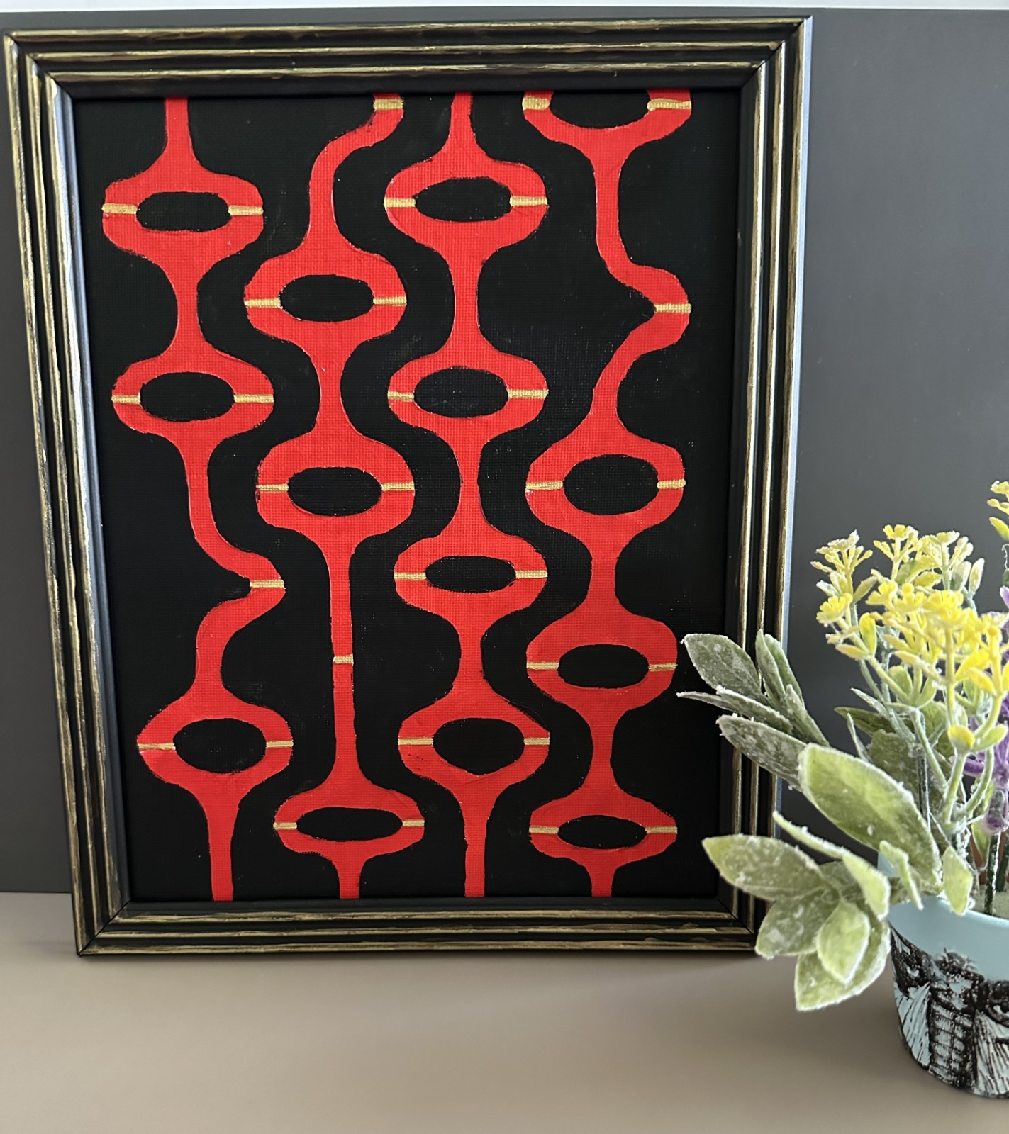 Original 8in x 10in Handmade Acrylic Painting