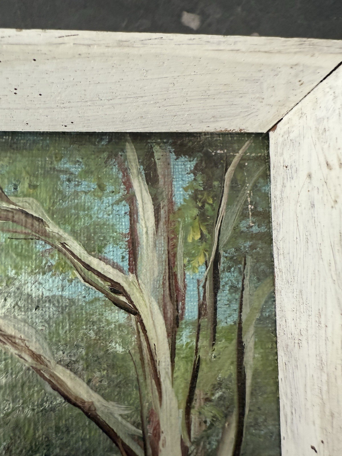 Original E Jansen Australian Oil Painting Art Landscape Signed Framed 1960’s