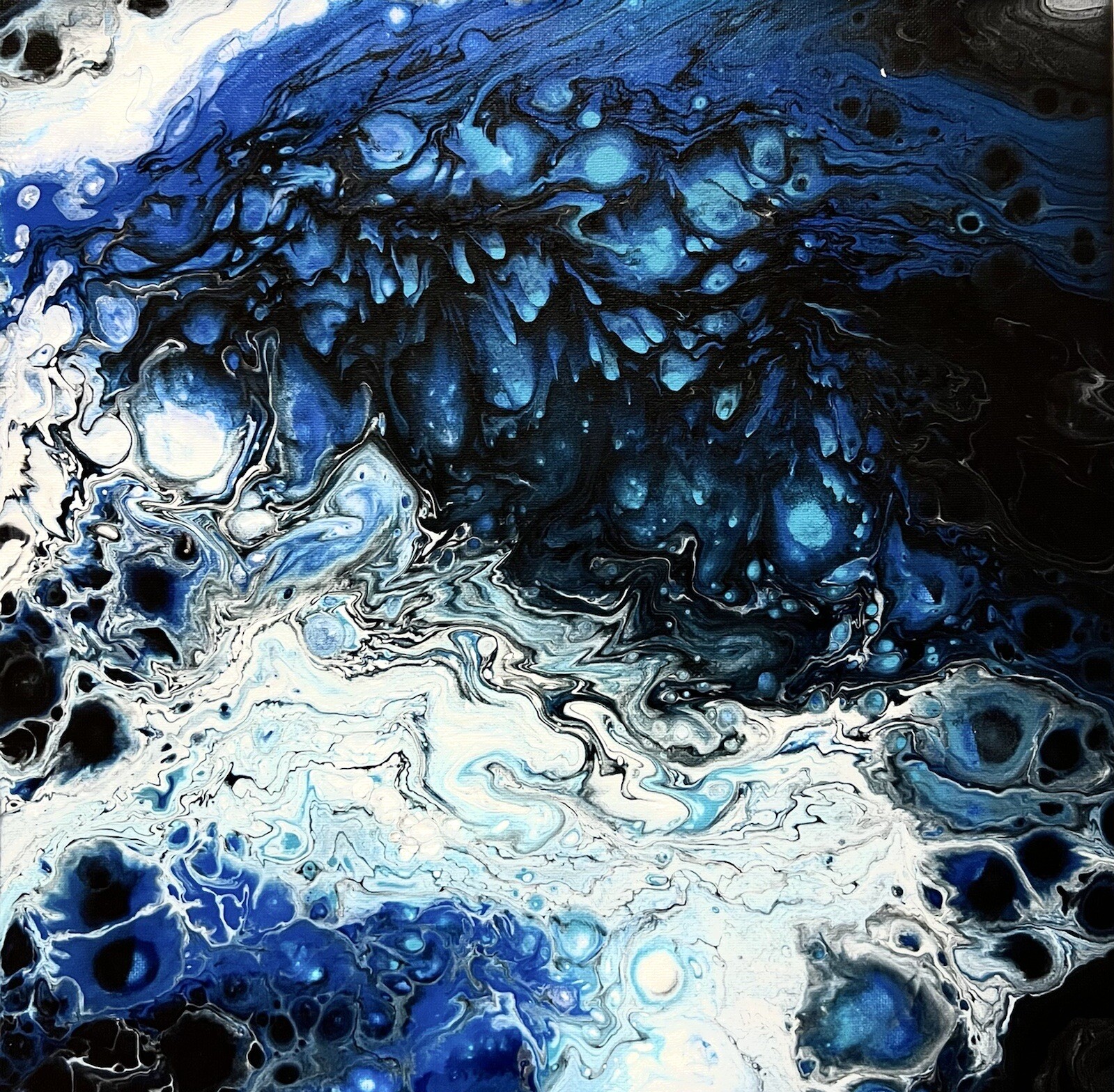 Surging Waters | Acrylic Pouring