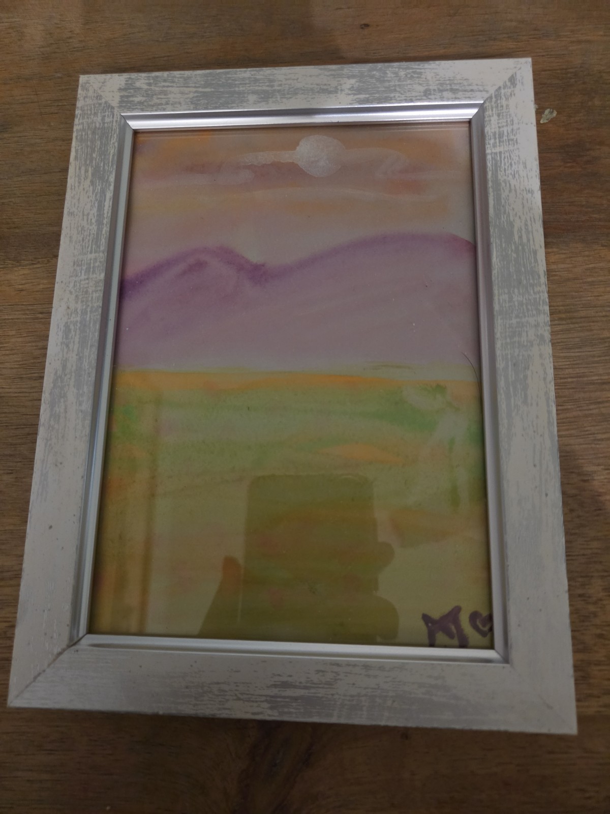 Original Watercolor Painting 5×7, Landscape, Signed