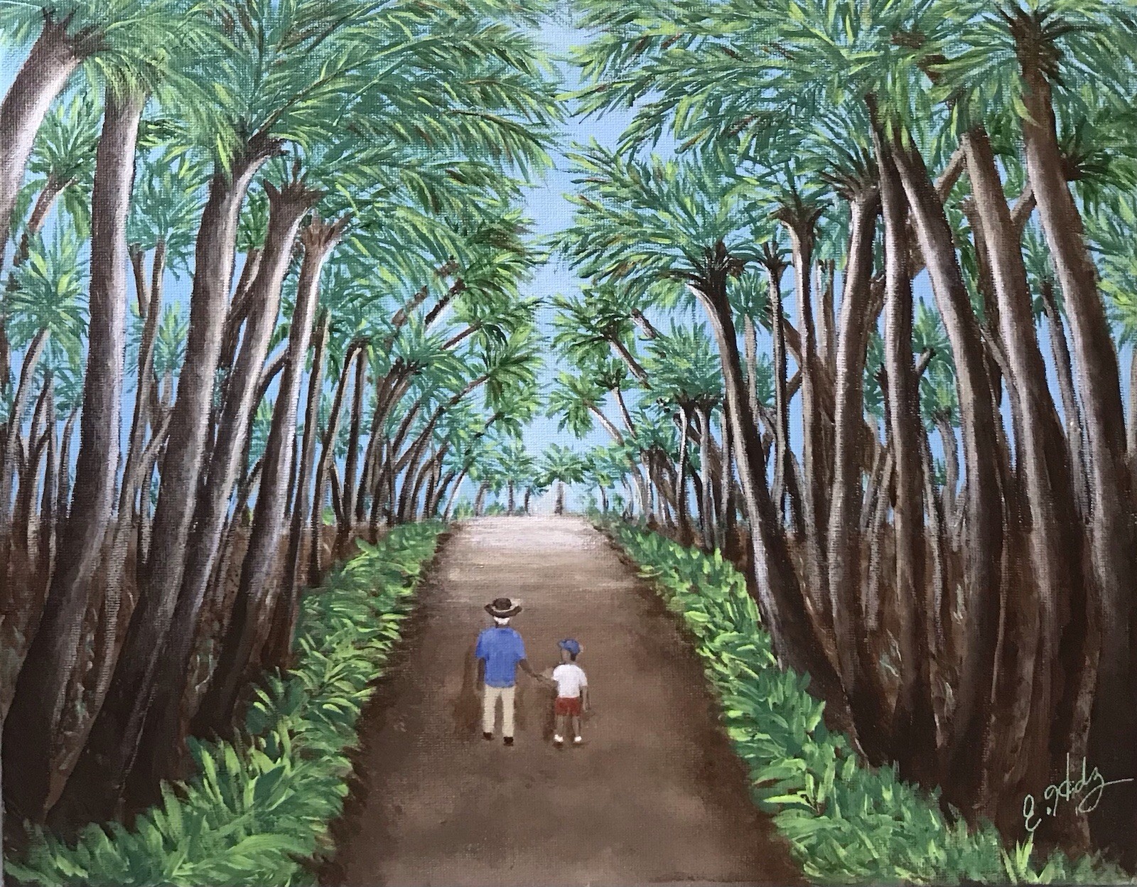 El Abuelo Y Yo, My Grandpa And Me, 11 x 14