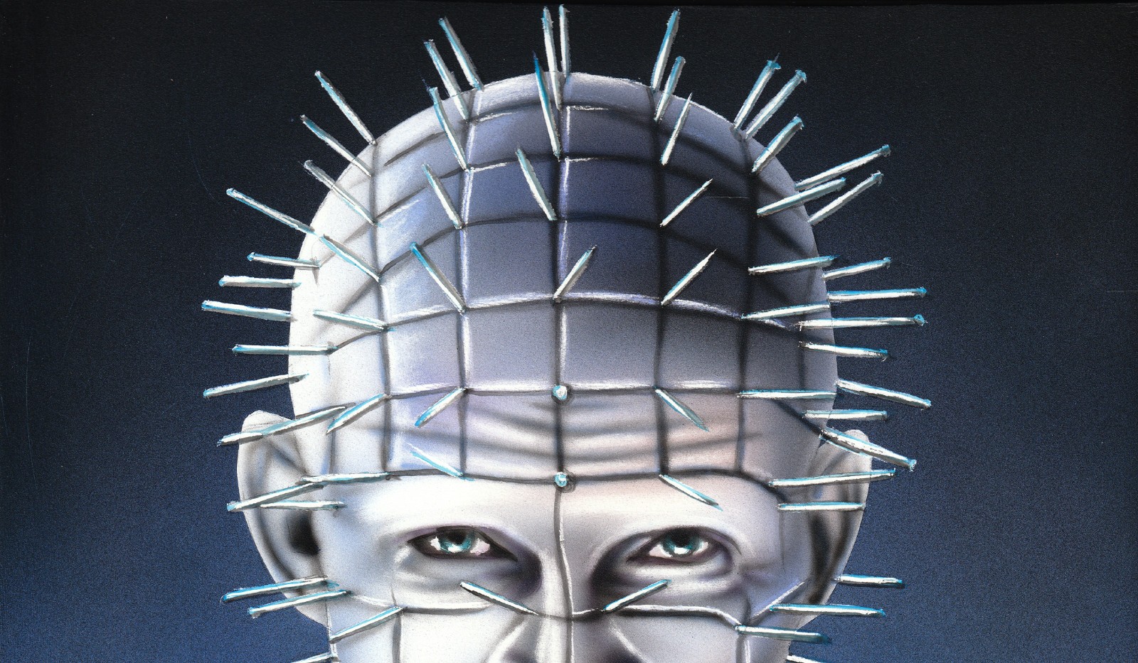 Pinhead Hellraiser 8×10 Original Painting Airbrush Horror Movies Cenobites