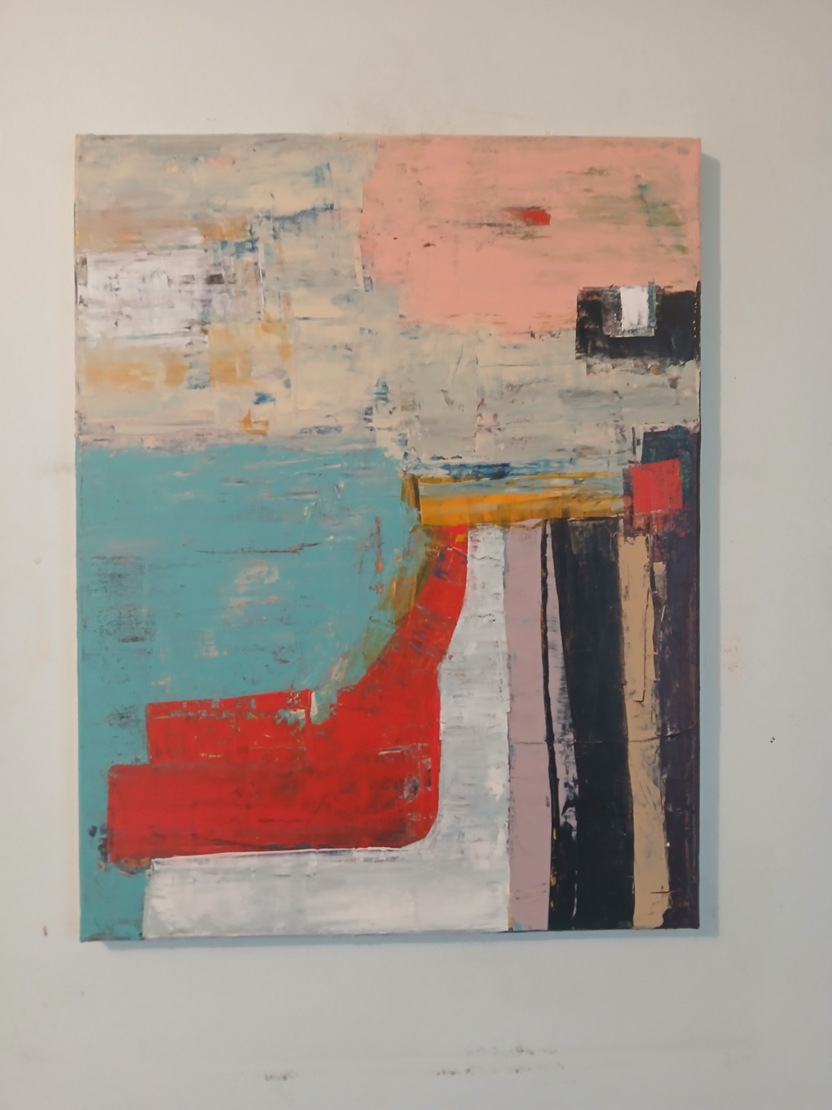 original abstract acrylic painting on canvas