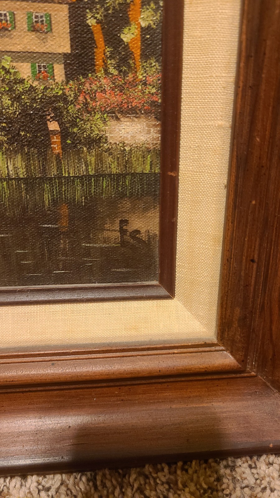 EUGENE SCHMIDT GERMAN CASTLE SCENE PAINTING