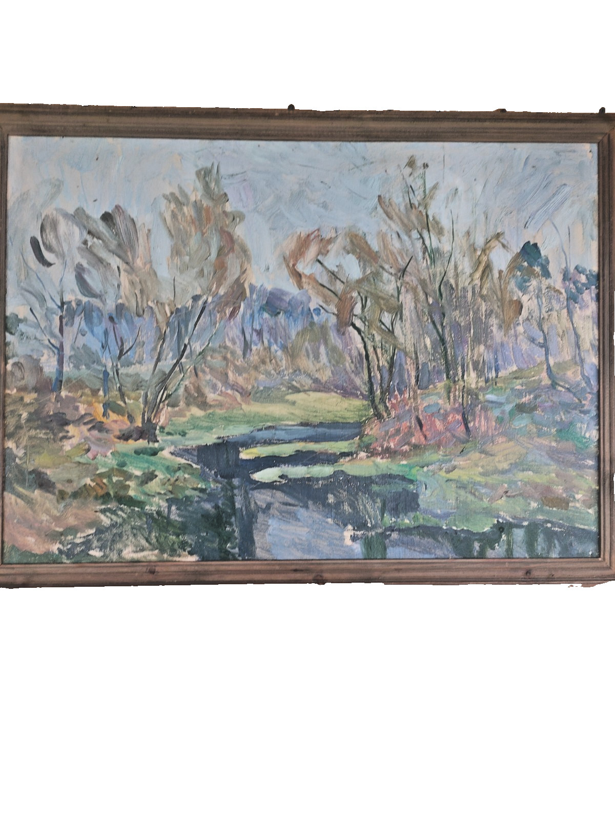 Joyful spring landscape. Artist Koshel M. Ya.
