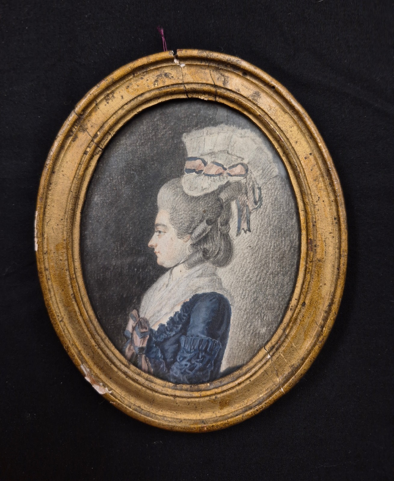 Georgian portrait of a Lady circa 1770 18th Century