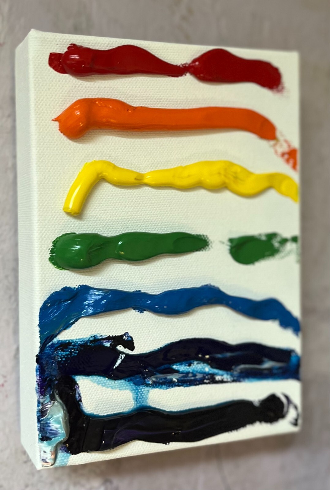 Rainbow, Oil Painting, Gallery, Abstract Arts
