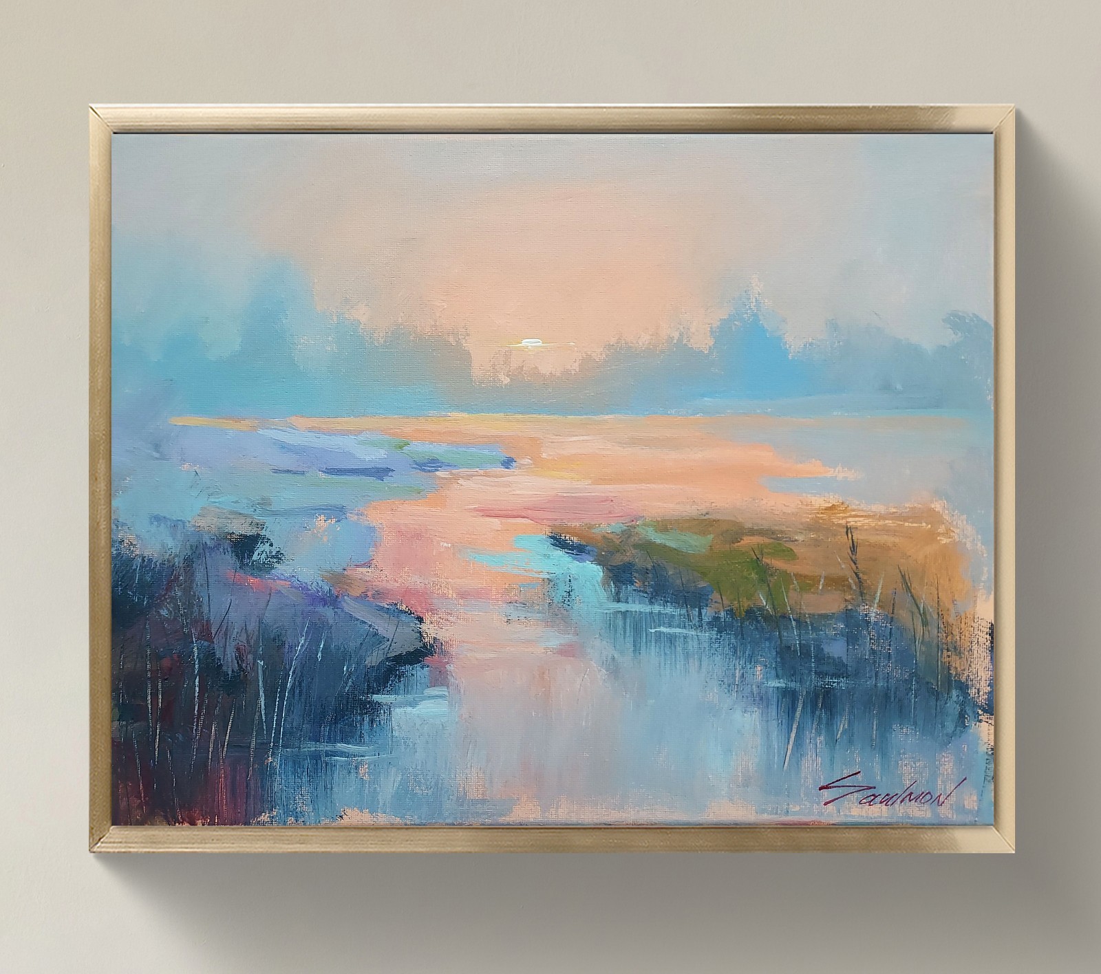 Original Impressionist Painting on 14×11 inch Canvas – Signed by the Artist