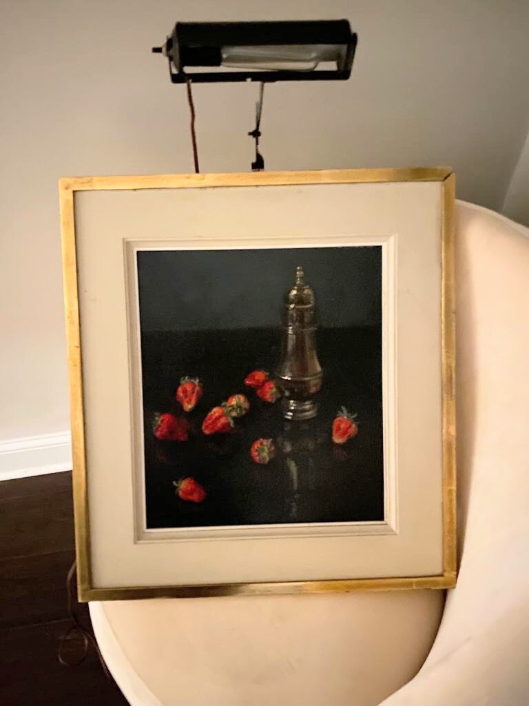 Original Oil Painting By Omer Van Vosselen Still Life