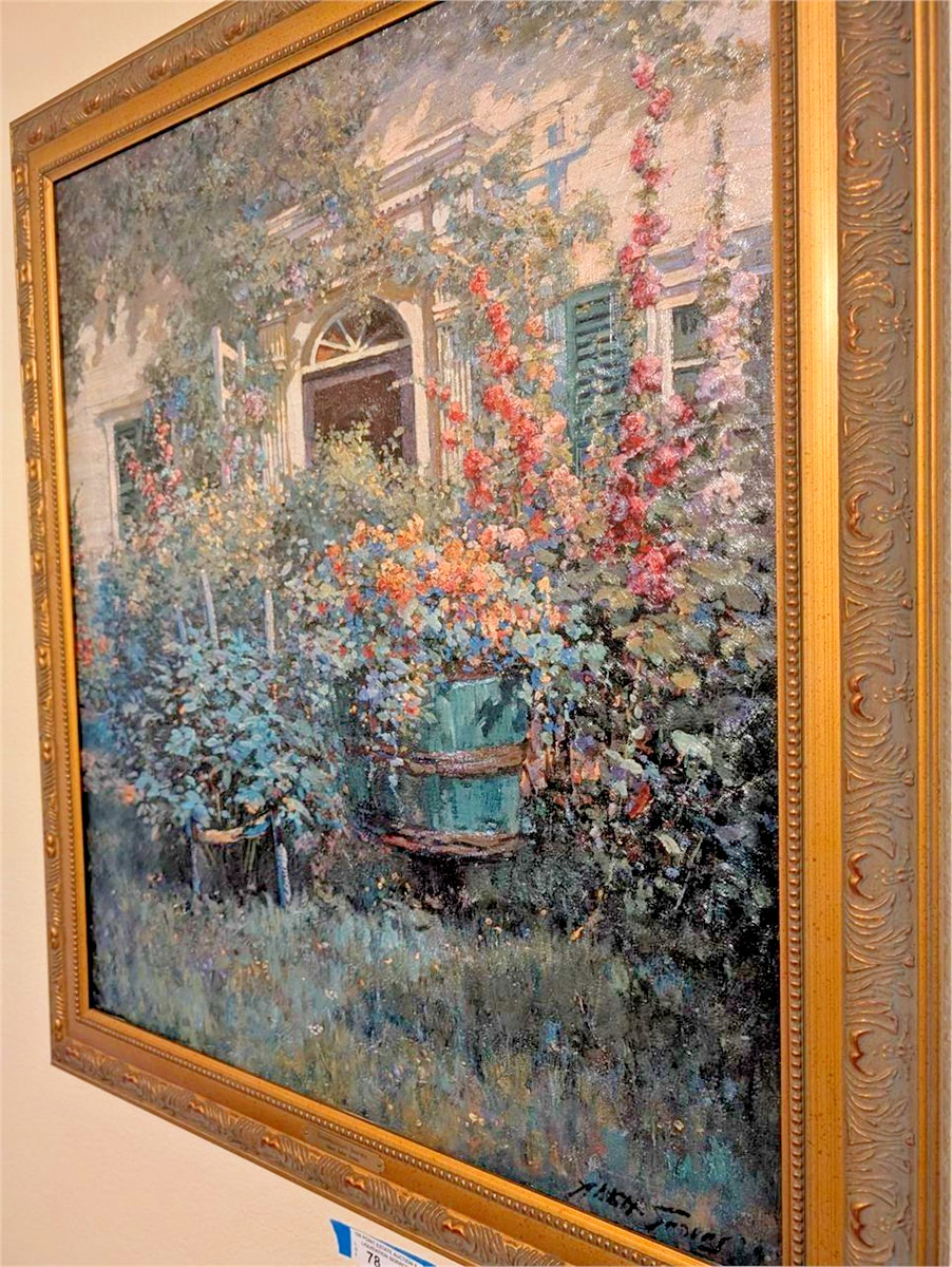 Abbott Fuller Graves “Kennebunkport Doorway” Museum Reproduction Canvas Painting
