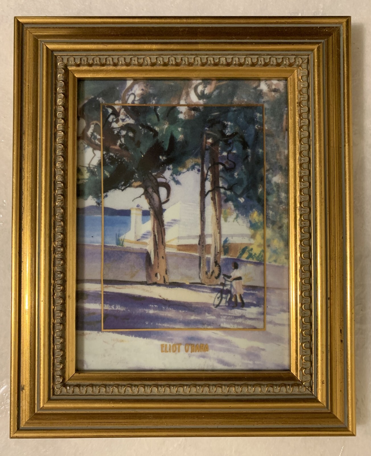 Goebel Bermuda Masterworks Cypress Trees Eliot O’Hara painting art reproduction