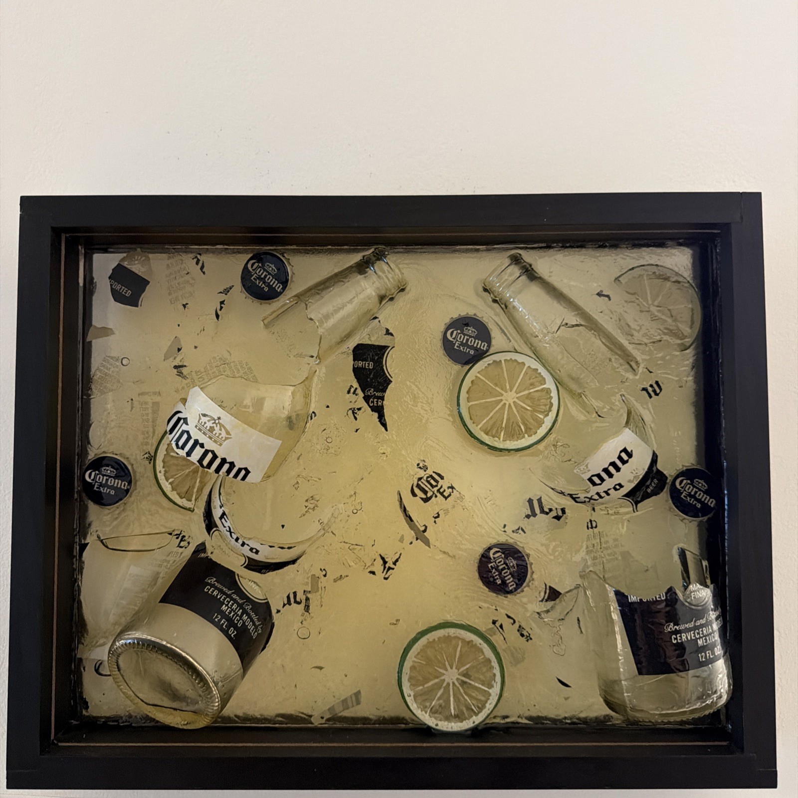 Epoxy Art Bottle Corona