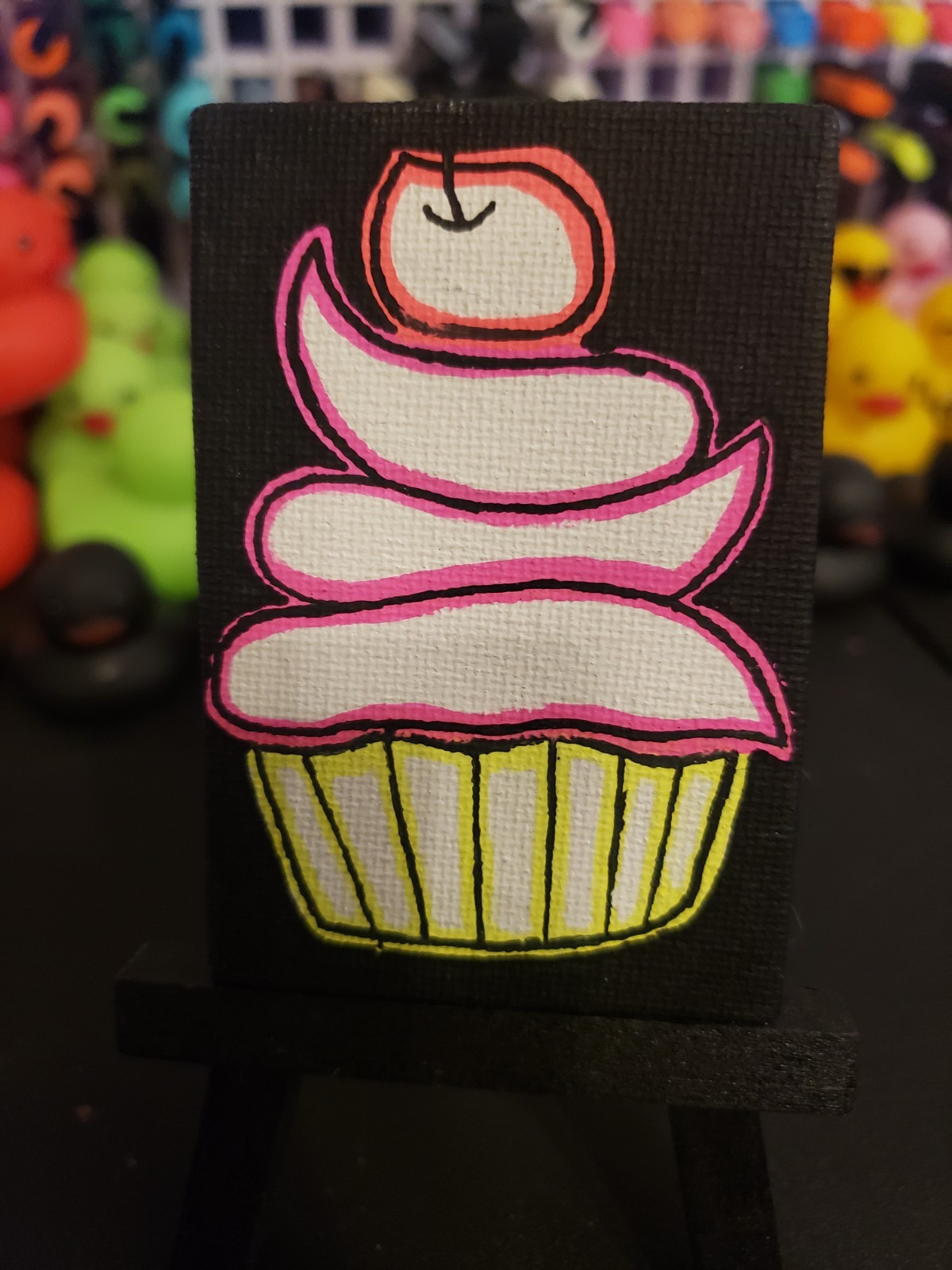 Tiny Canvas Painting