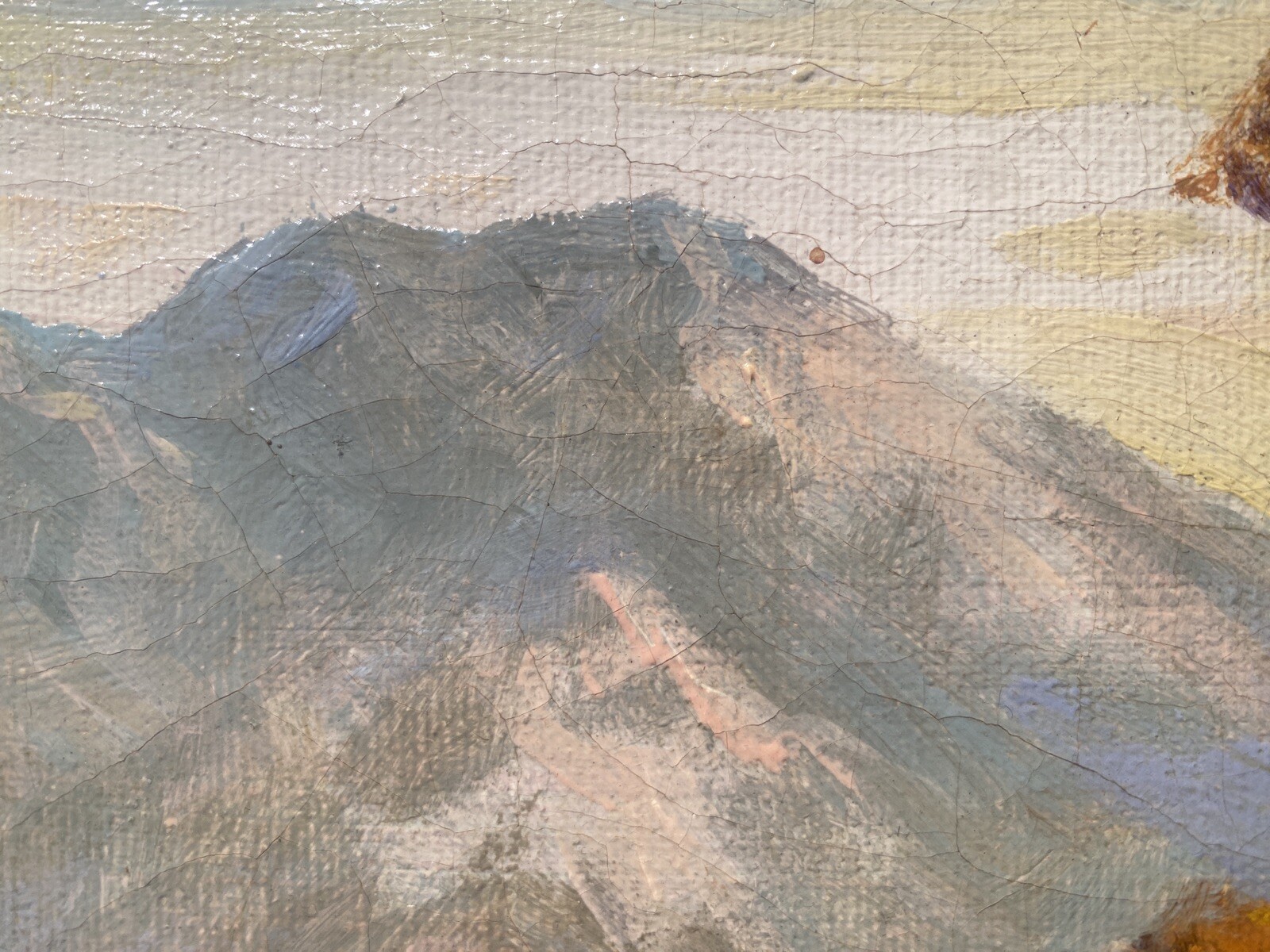 Hebert SARTELLE, «Mt Baldy, San Gabriel Valley» The Itinerant Artist of the West