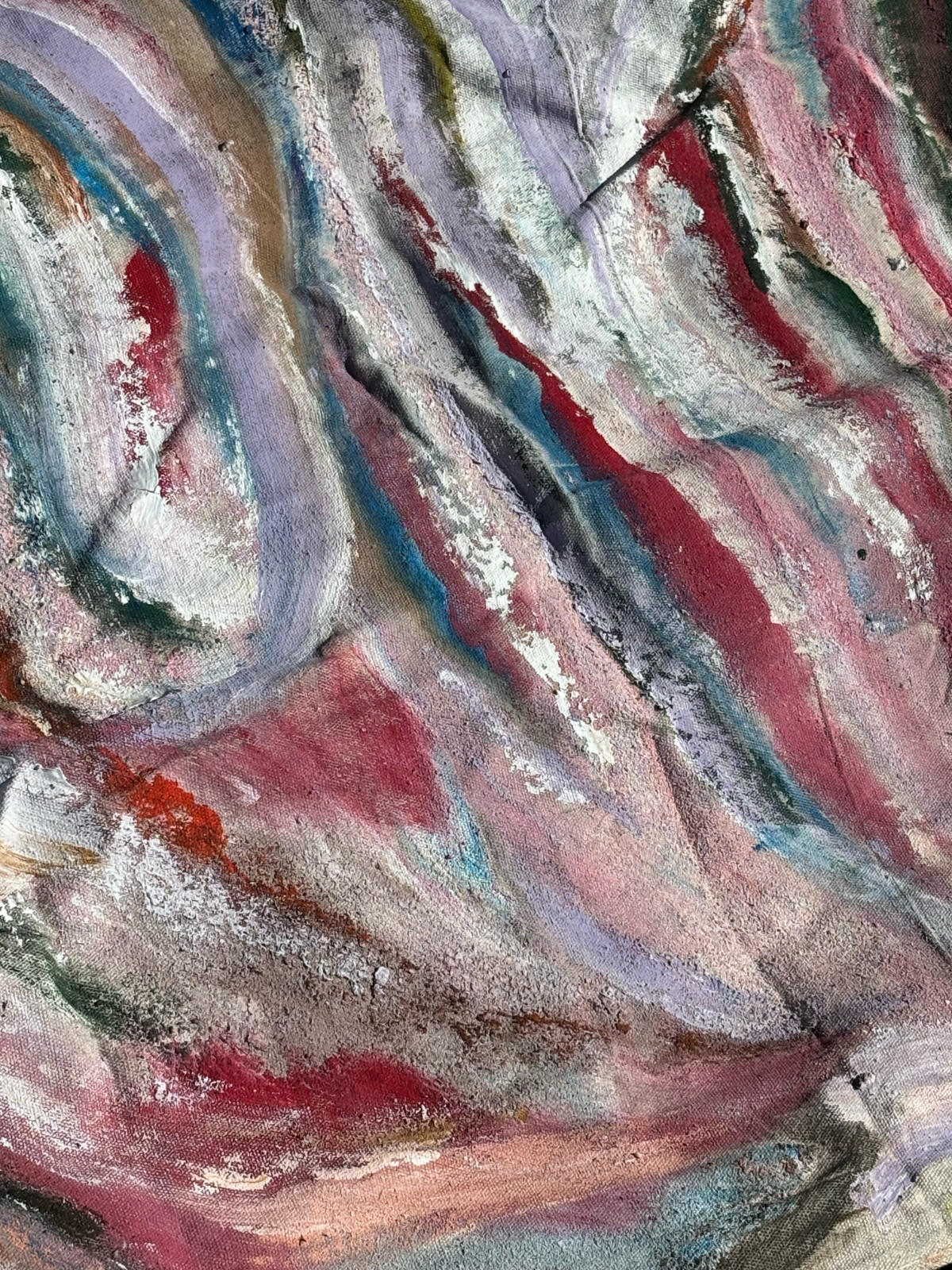 COLE MYERS «ALADIN’S CARPET” ACRYLIC ON CANVAS PAINTING 69″ X 101» MIAMI BEACH