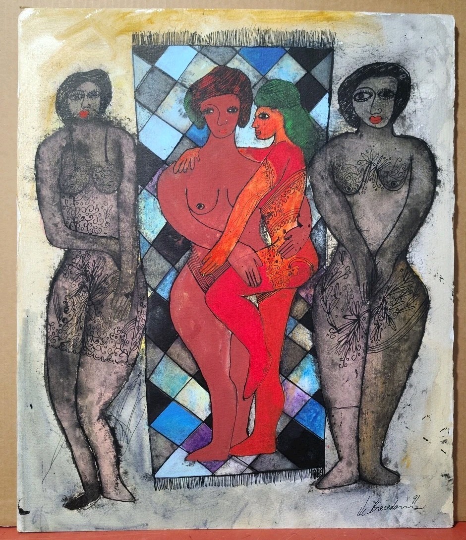 Juan Carlos Breceda Mexican Painting Mexico Art