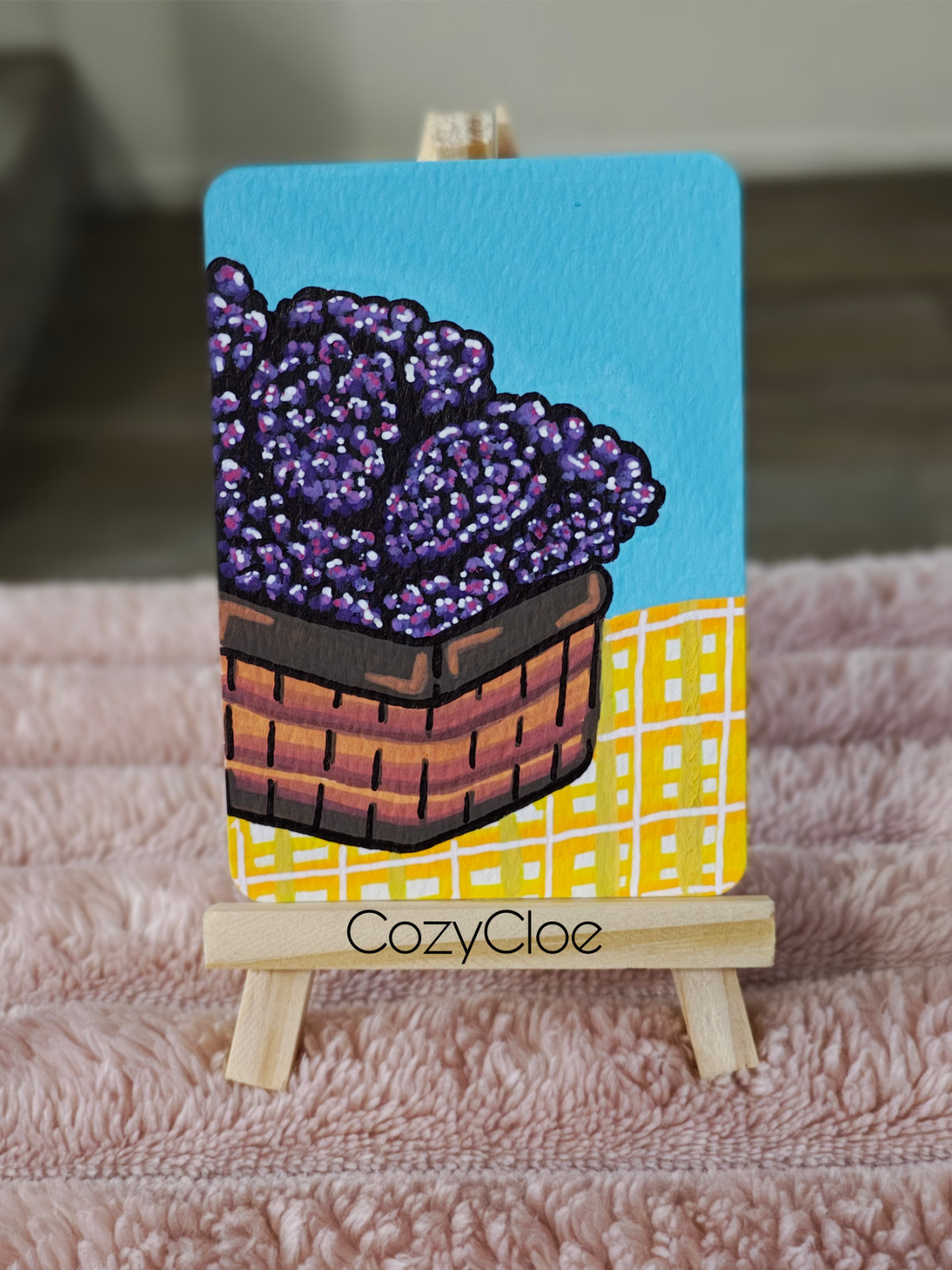Blackberry Bramble | Farmers Market ACEO Series by CozyCloe