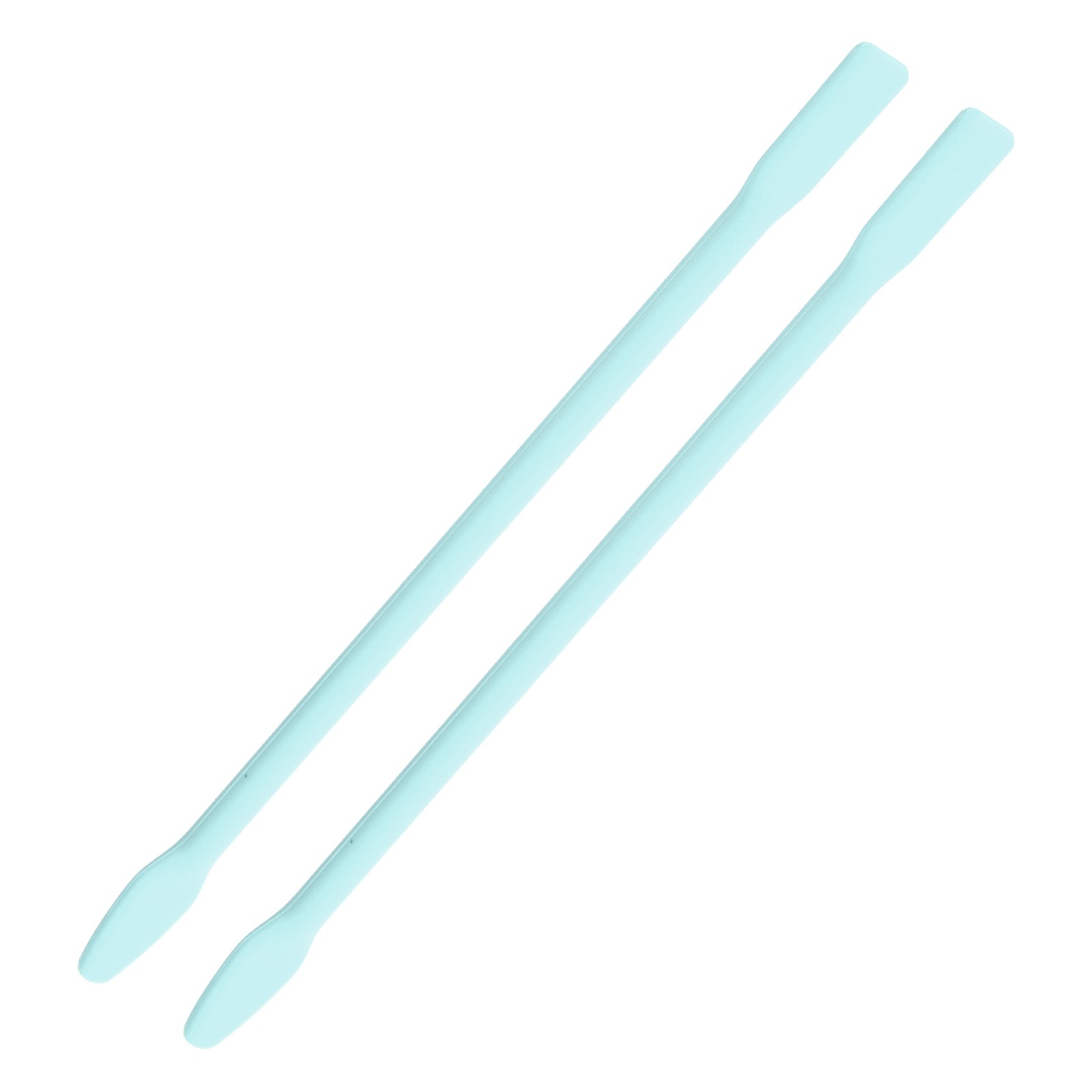2 Pcs Silicone Wands 6 Inch for Epoxy Reusable, Green