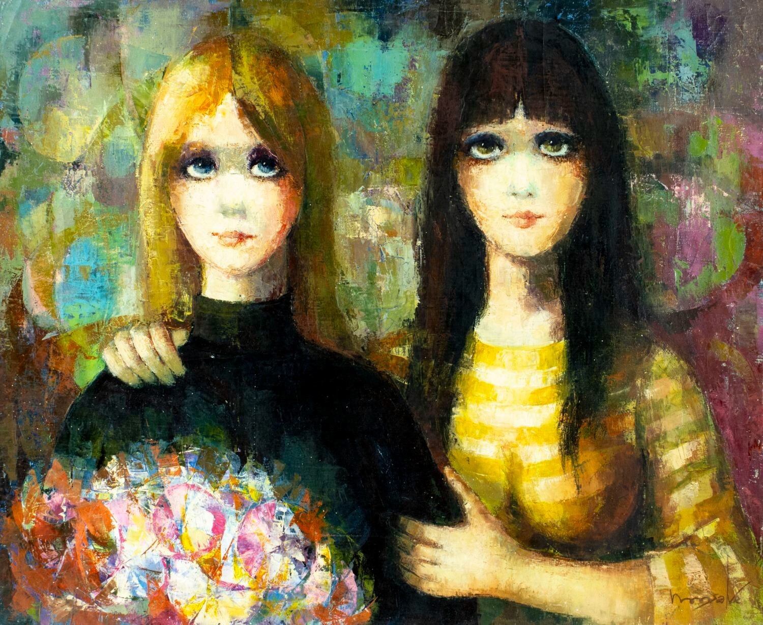 L Monsalve (Europe,20C) oil painting 135510